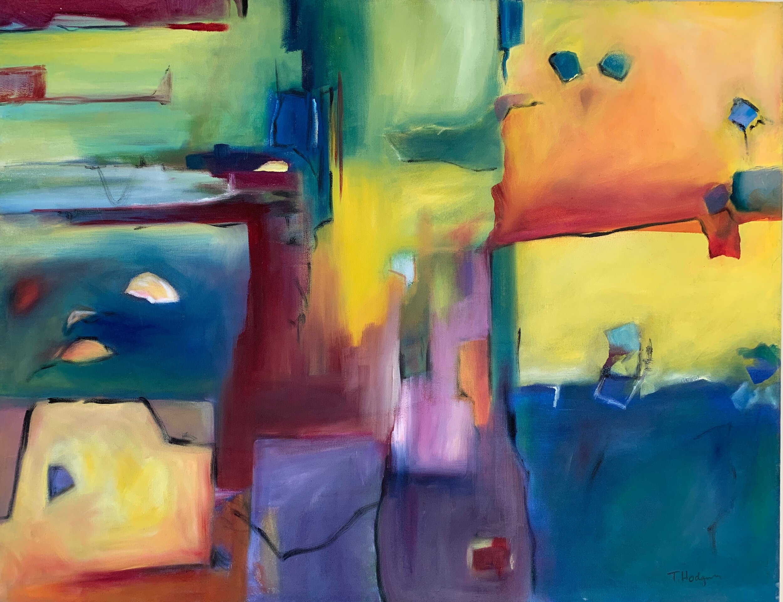 City Block -
28" x 36" -
$900.