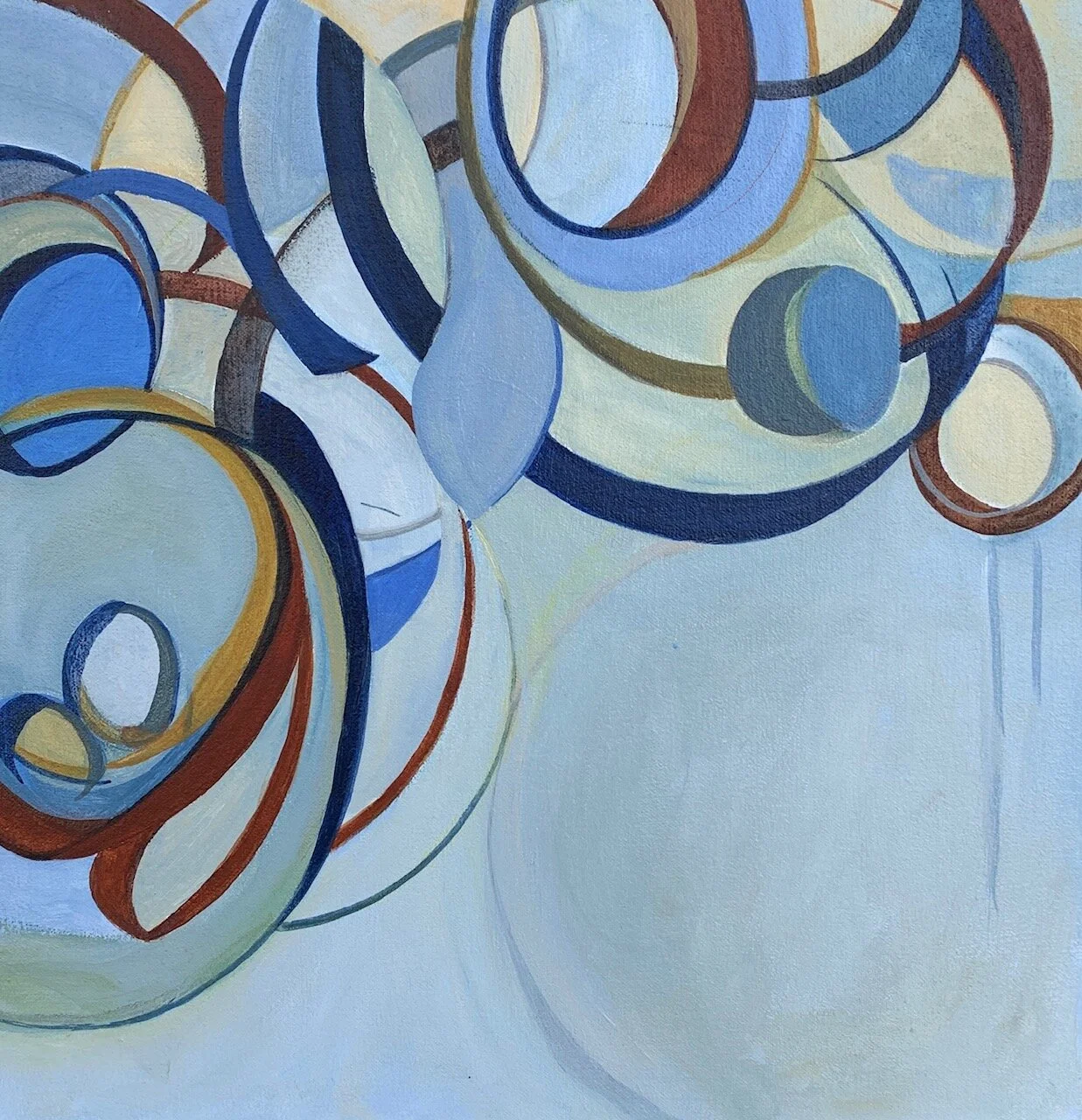 Calming Circles -
12" x 12" -
$250.