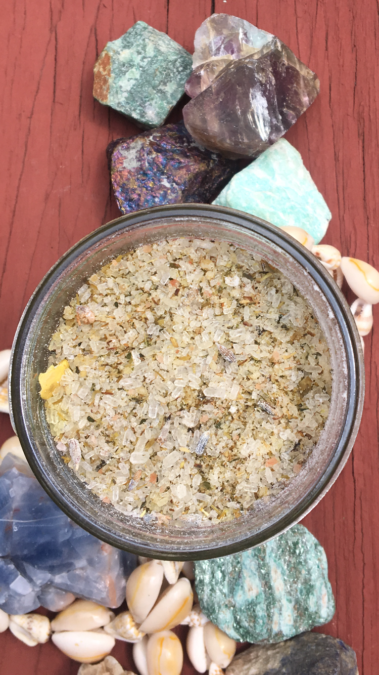 Lavender Chamomile Passion Soaking Salts