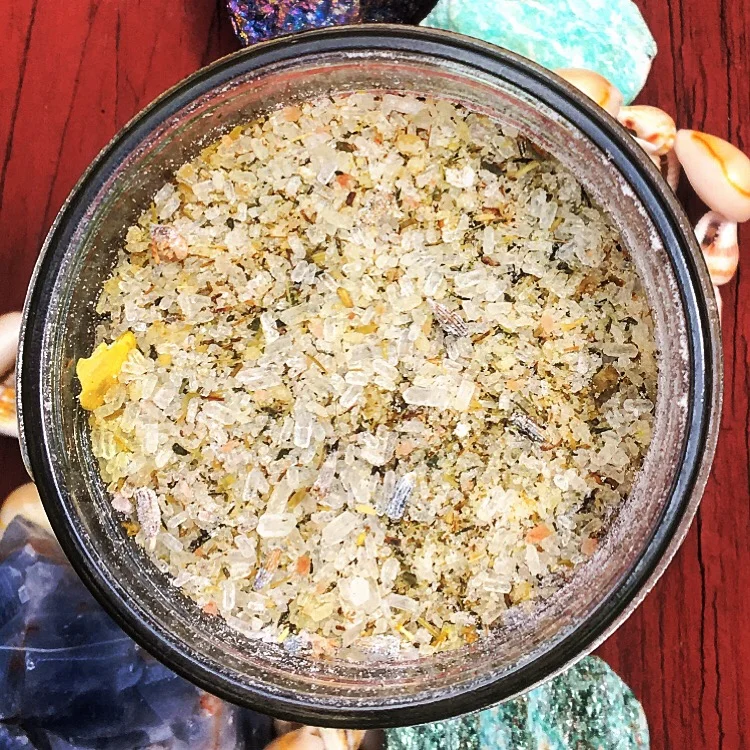 Lavender Chamomile Passion Soaking Salts