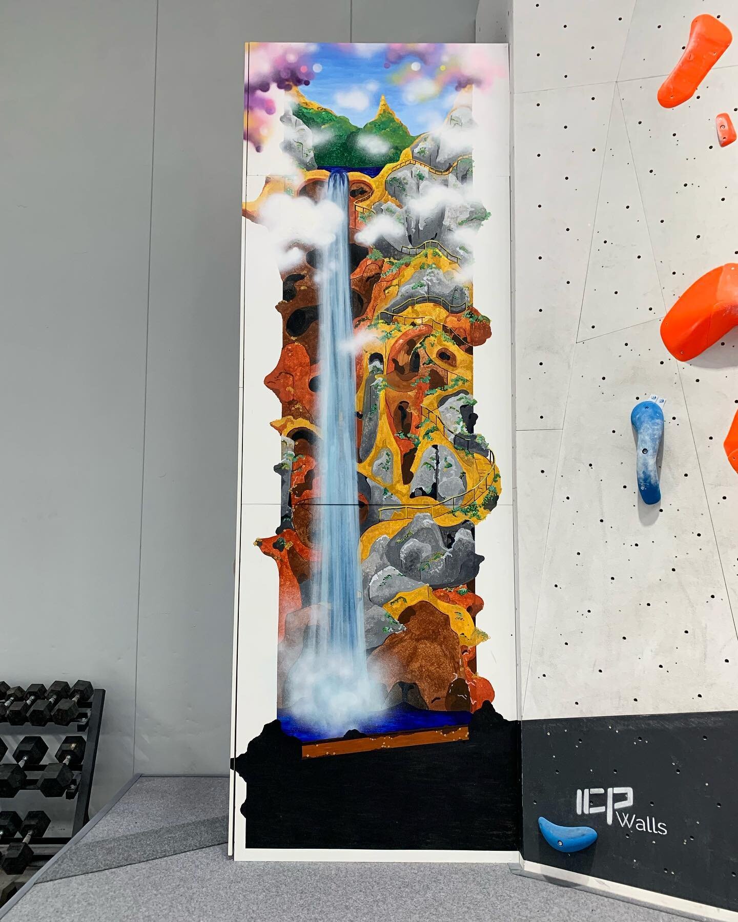 Wow, @joeymills_art you have done it again!! 😍

.
.
.
#1UpBouldering #Art
