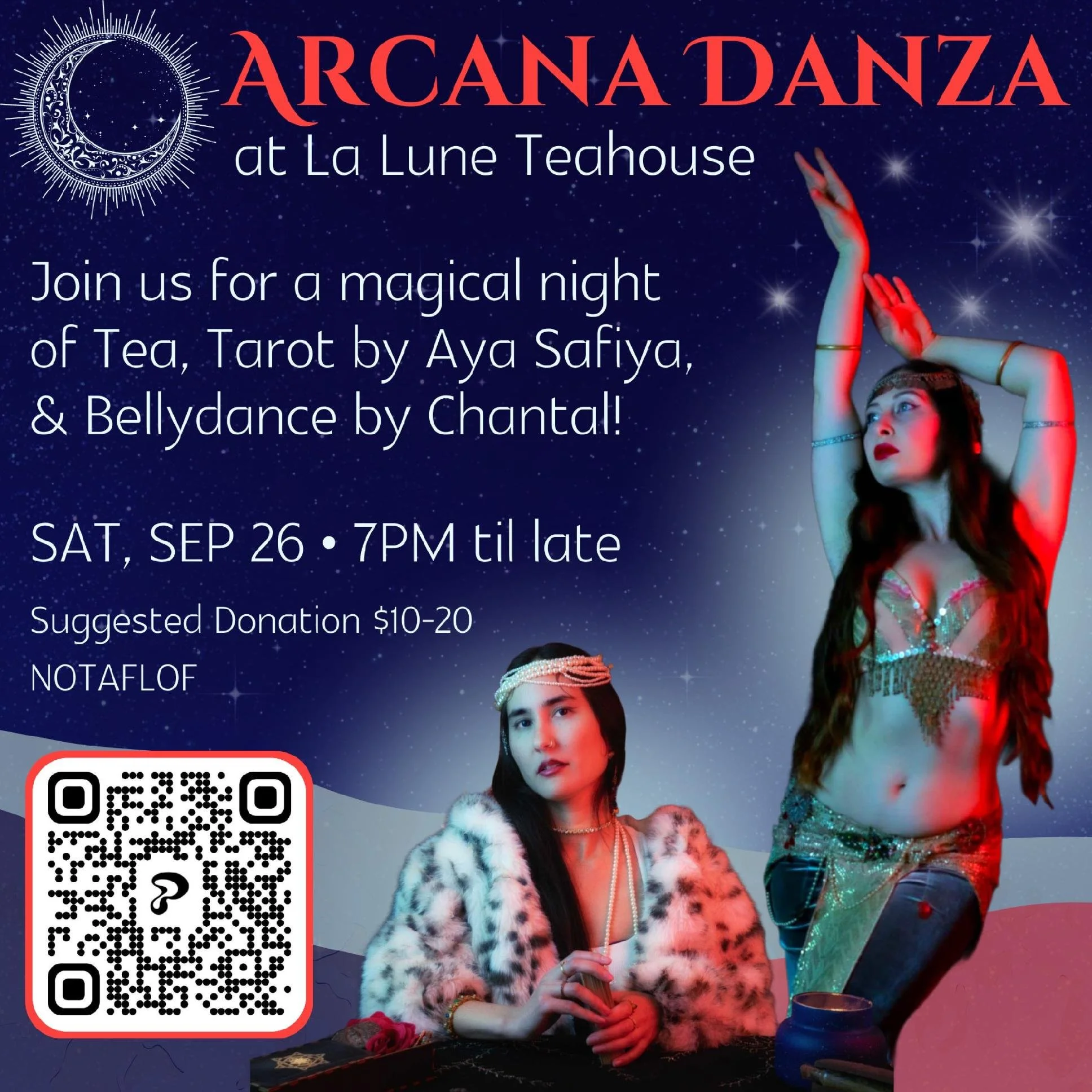Arcana Danza at La Lune Teahouse