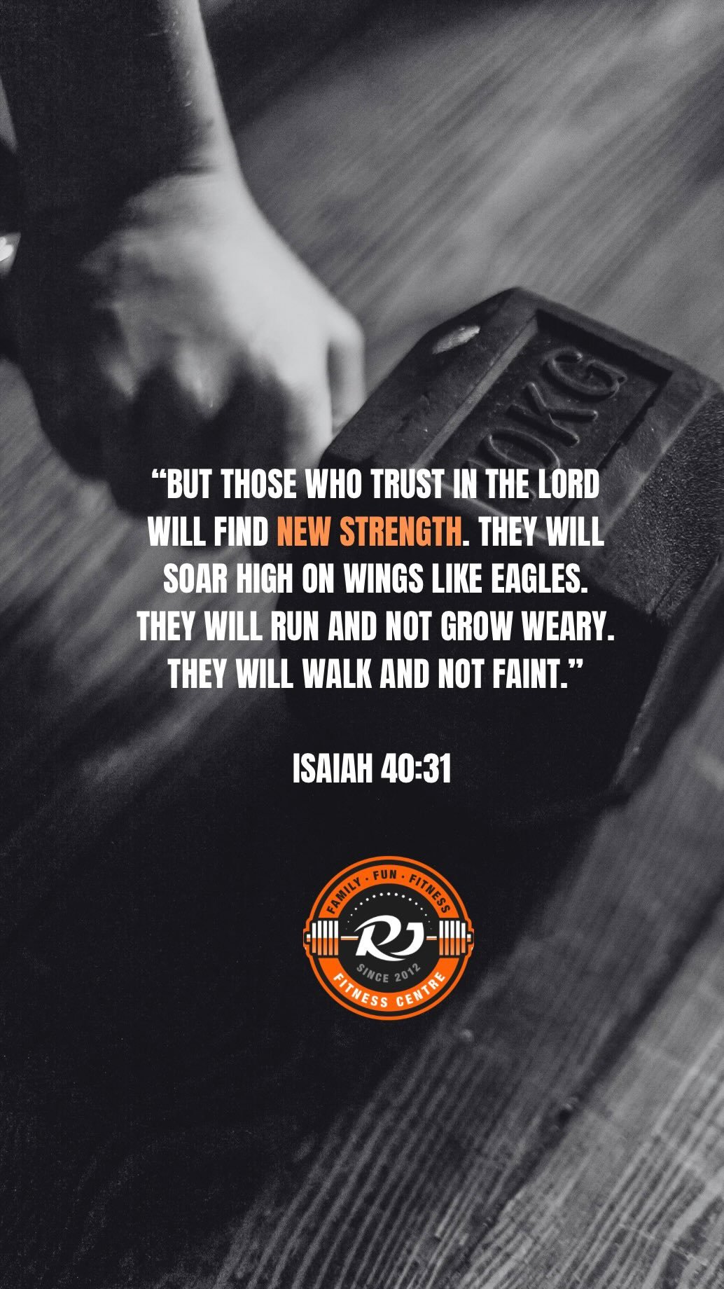 Every rep, every failure, makes ๐๐๐ ๐ซต๐ผ stronger… because God is the one who gives power.
“He gives power to the weak and strength to the powerless…
But those who trust in the Lord will find new strength; they will soar high