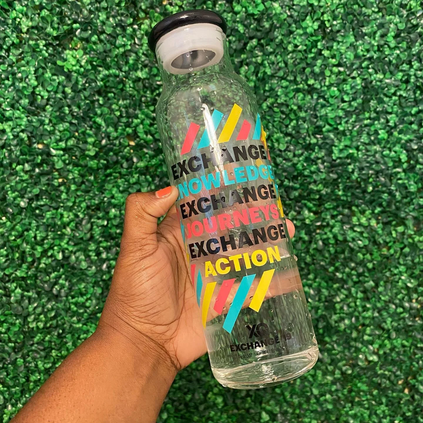 When I need to hydrate at home, this is my go-to vessel. 

I love it because it reminds me of the amazing educators I was blessed to engage with through the @xqamerica community. Many of them have moved from acquaintances to friends. 

When I work fr