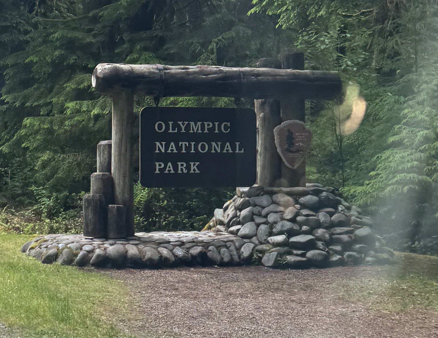 Iconic Olympic National Park Sign - Rialto Beach Access - Washington State