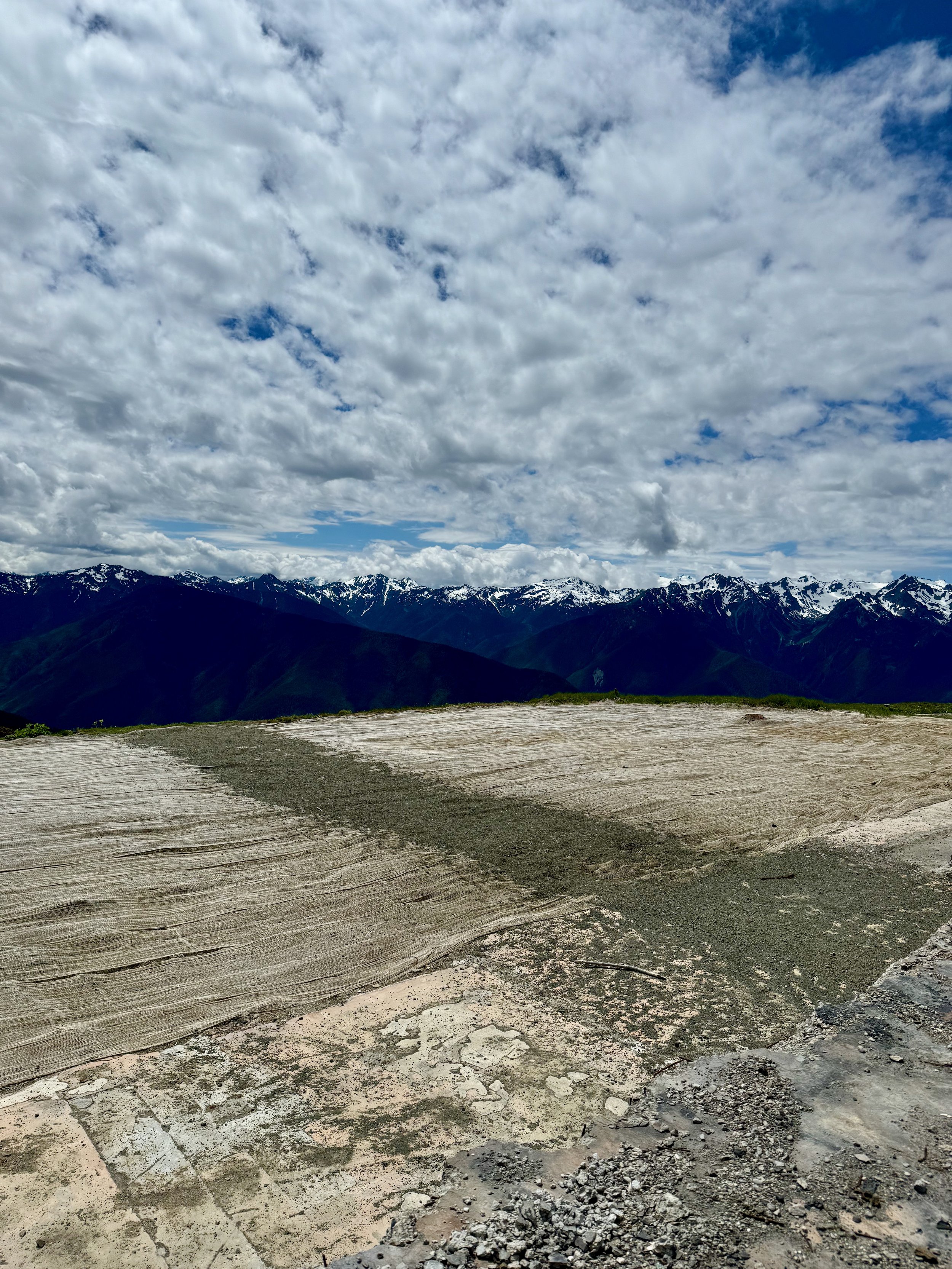 Hoping a new visitor center will be there soon - Hurricane Ridge Views - Olympic National Park
