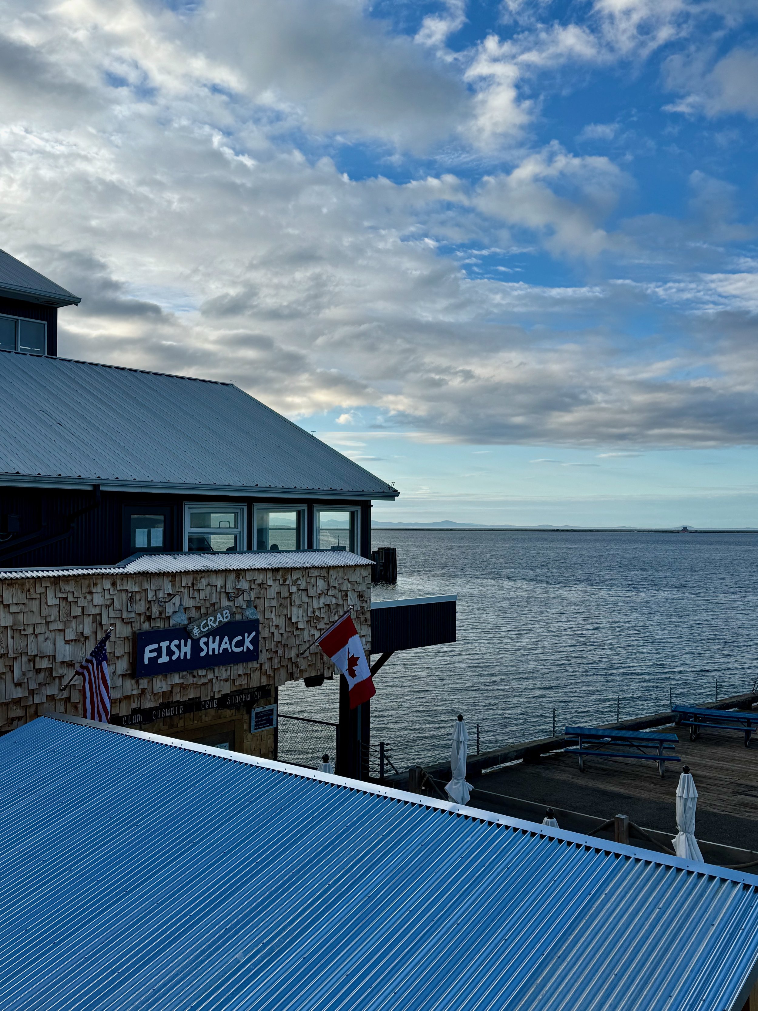View from the Pier at Port Angeles City Pier - Port Angeles WA