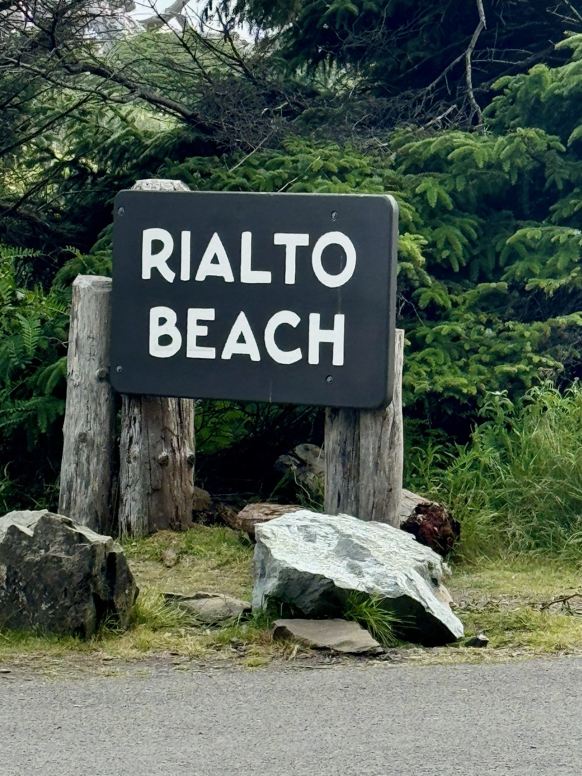 Rialto Beach Sign - Olympic National Park - Washington State
