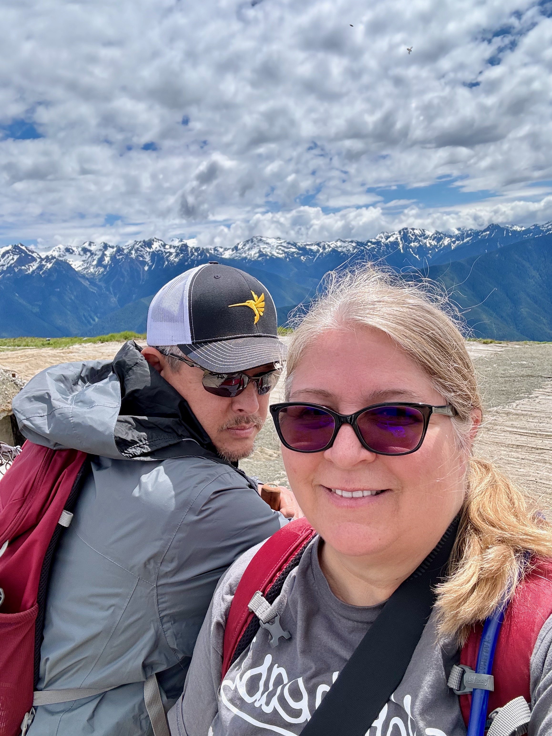 Awkward selfie from the top of the world - Hurricane Ridge Views - Olympic National Park