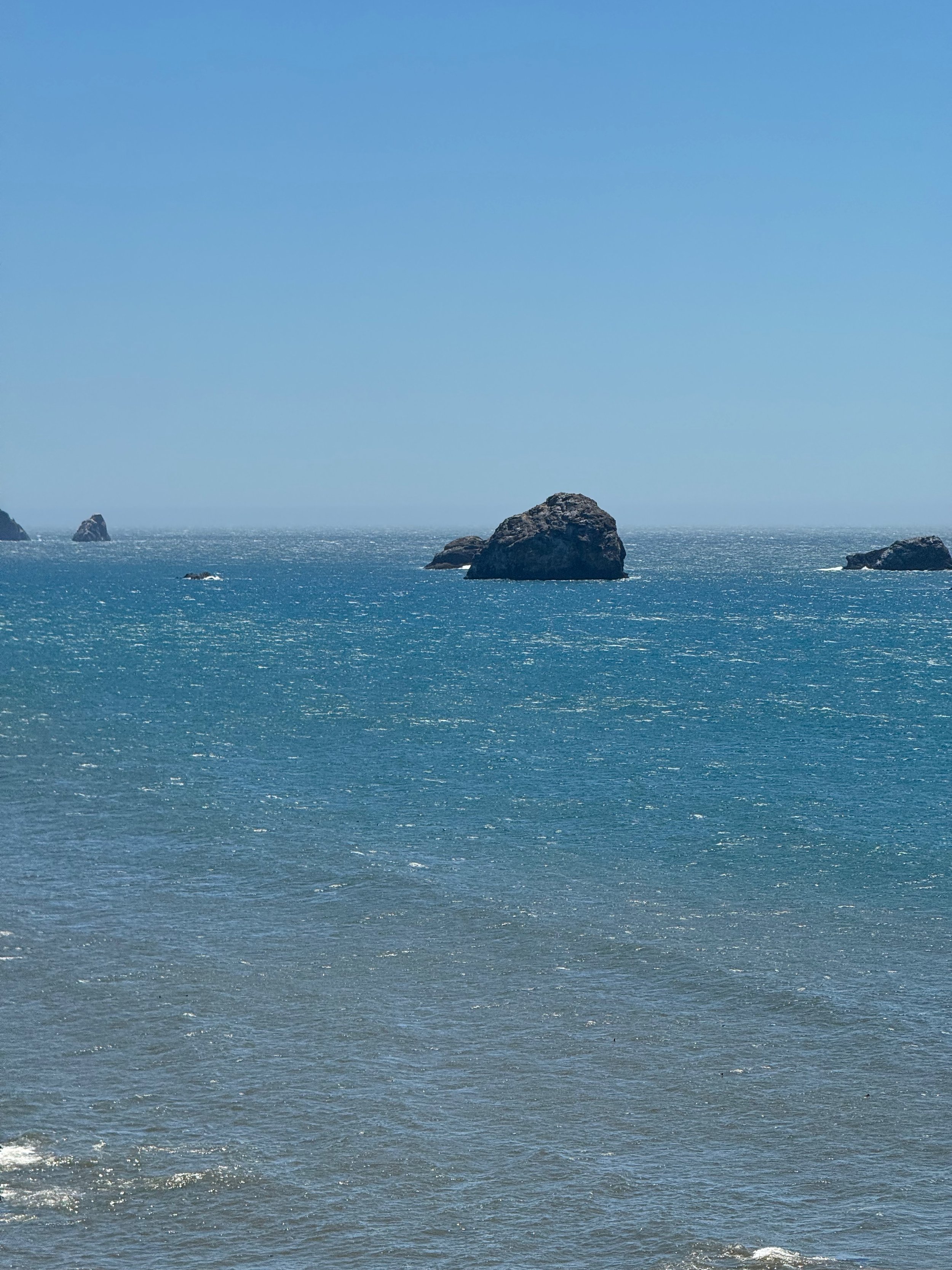 Seastacks in Port Orford OR - Hwy 101 - Pacific Coast Highway