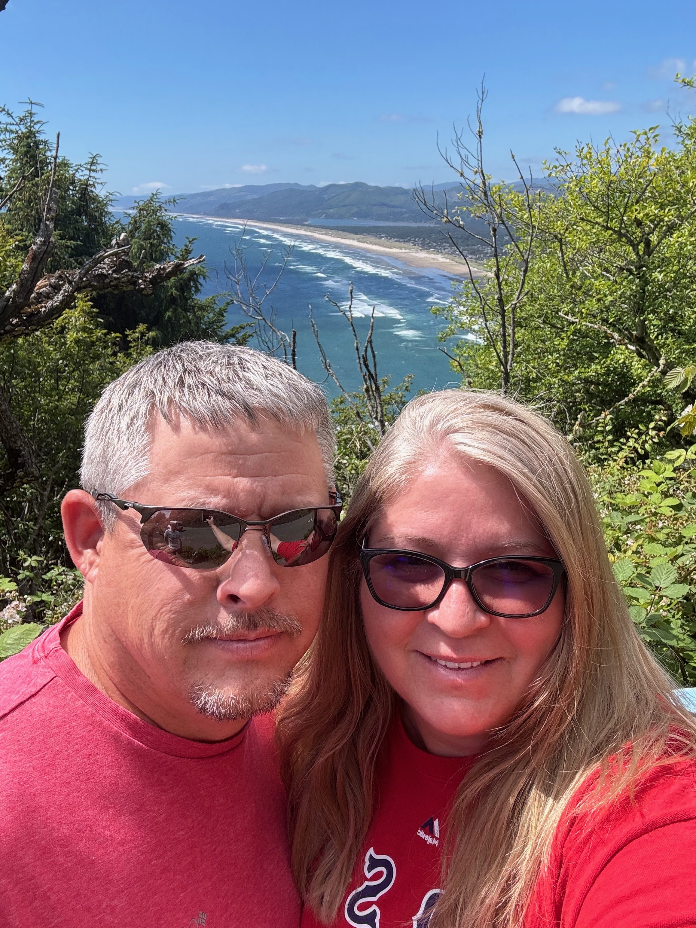 Neahkahnie Viewpoint, Oswald State Park near Manzanita OR along Oregon Hwy 101 - Pacific Coast Highway