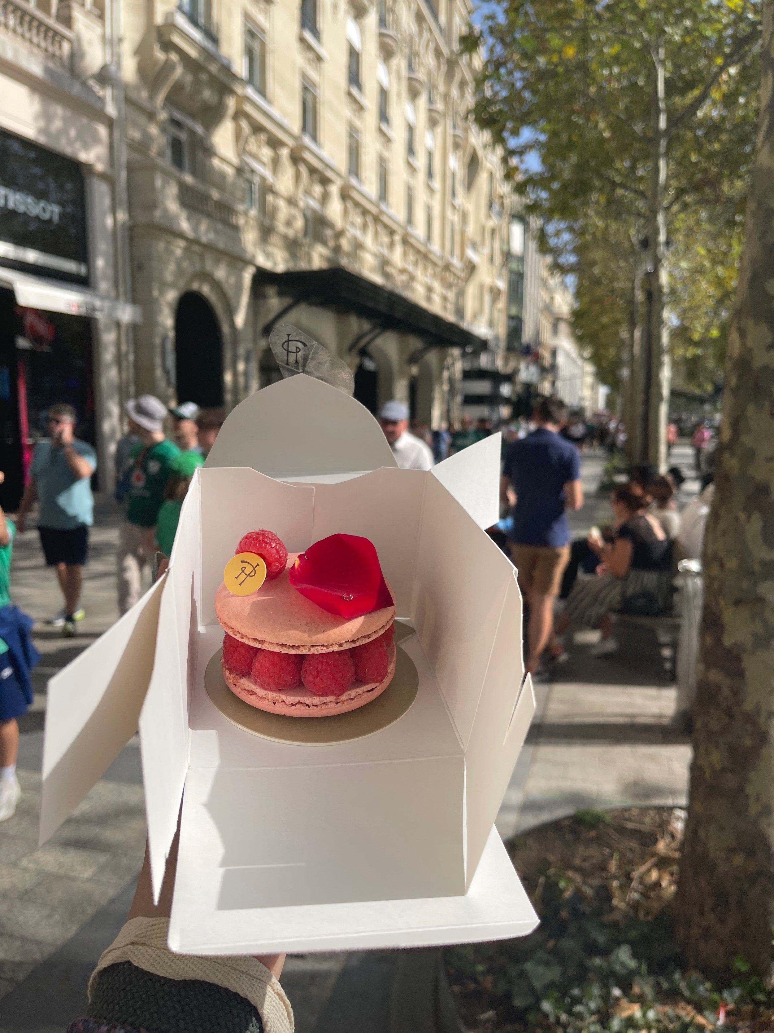 Macaron - because it's what you do when in Paris.