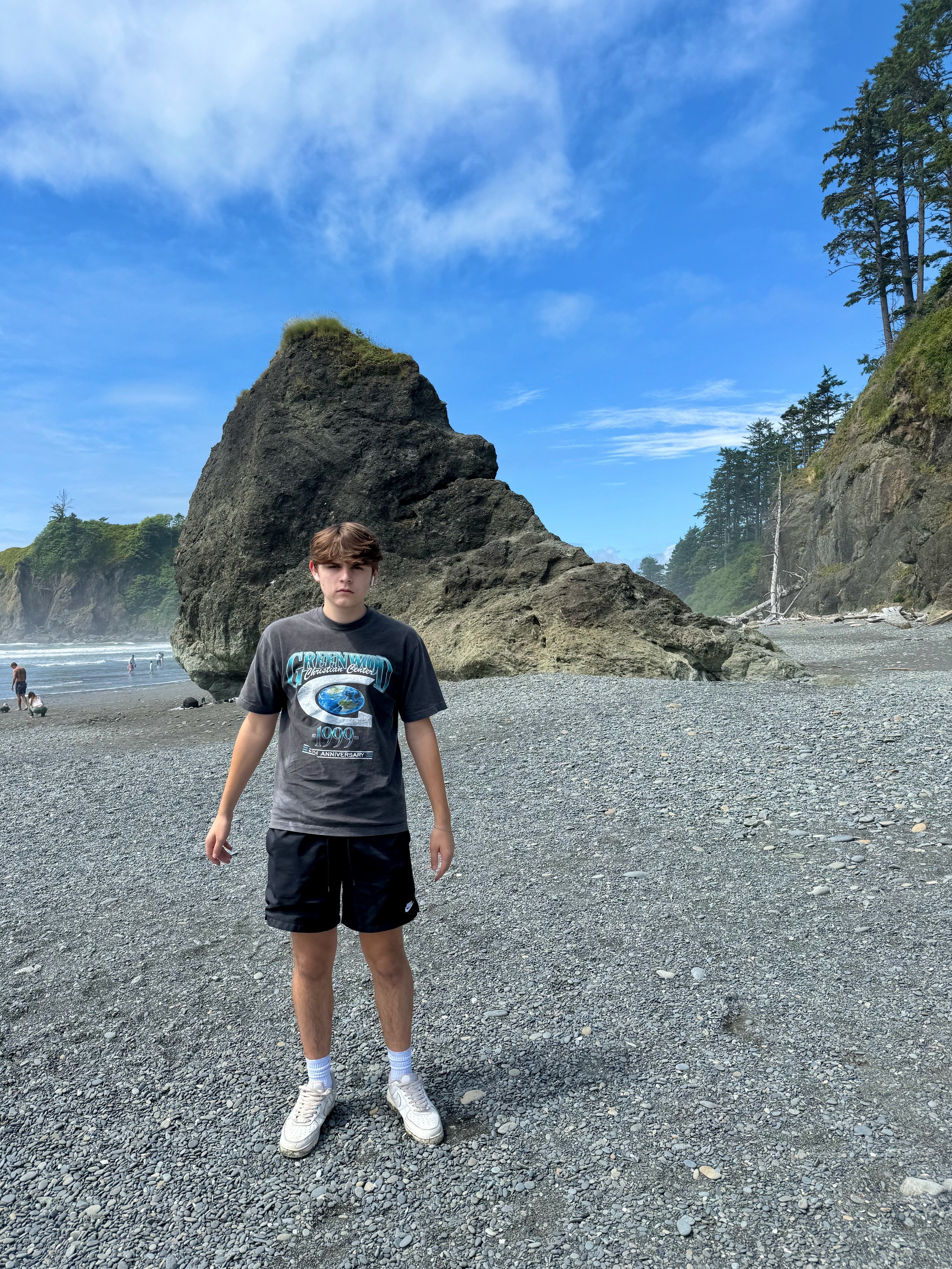 Weston at Ruby Beach - Olympic National Park - Washington Coast