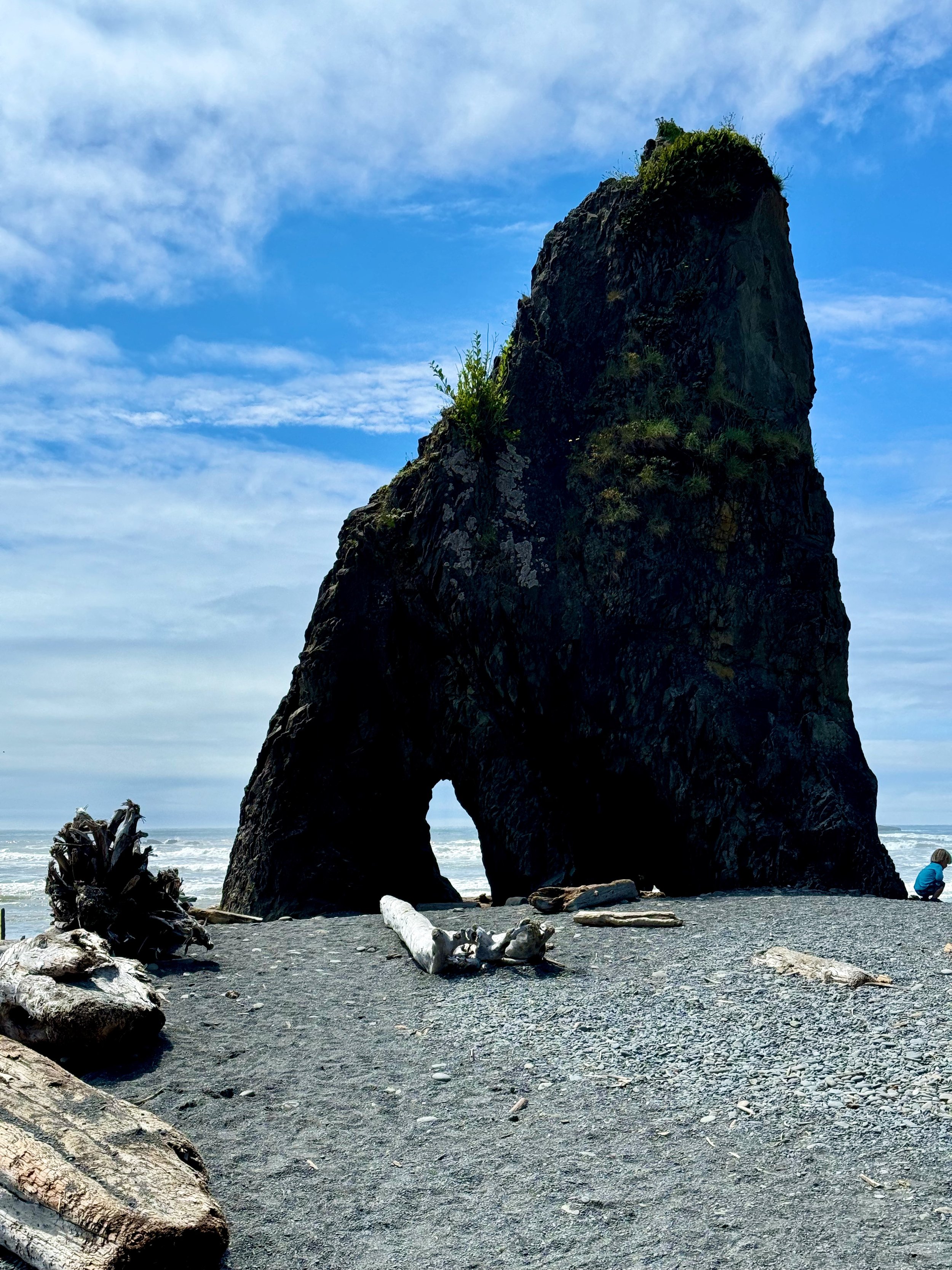 Sea Stack!! Ruby Beach - Olympic National Park - Washington Coast