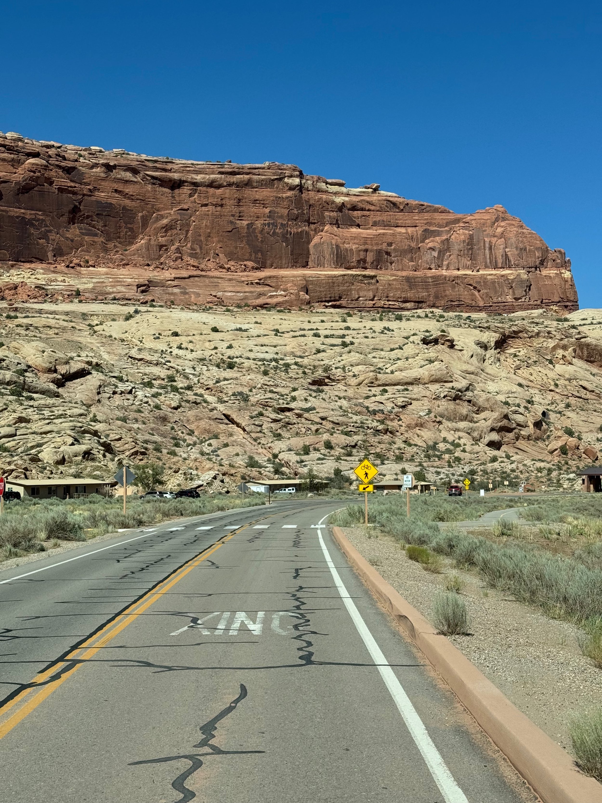 The drive to Island In the Sky Visitor Center - Canyonlands National Park - Moab UT