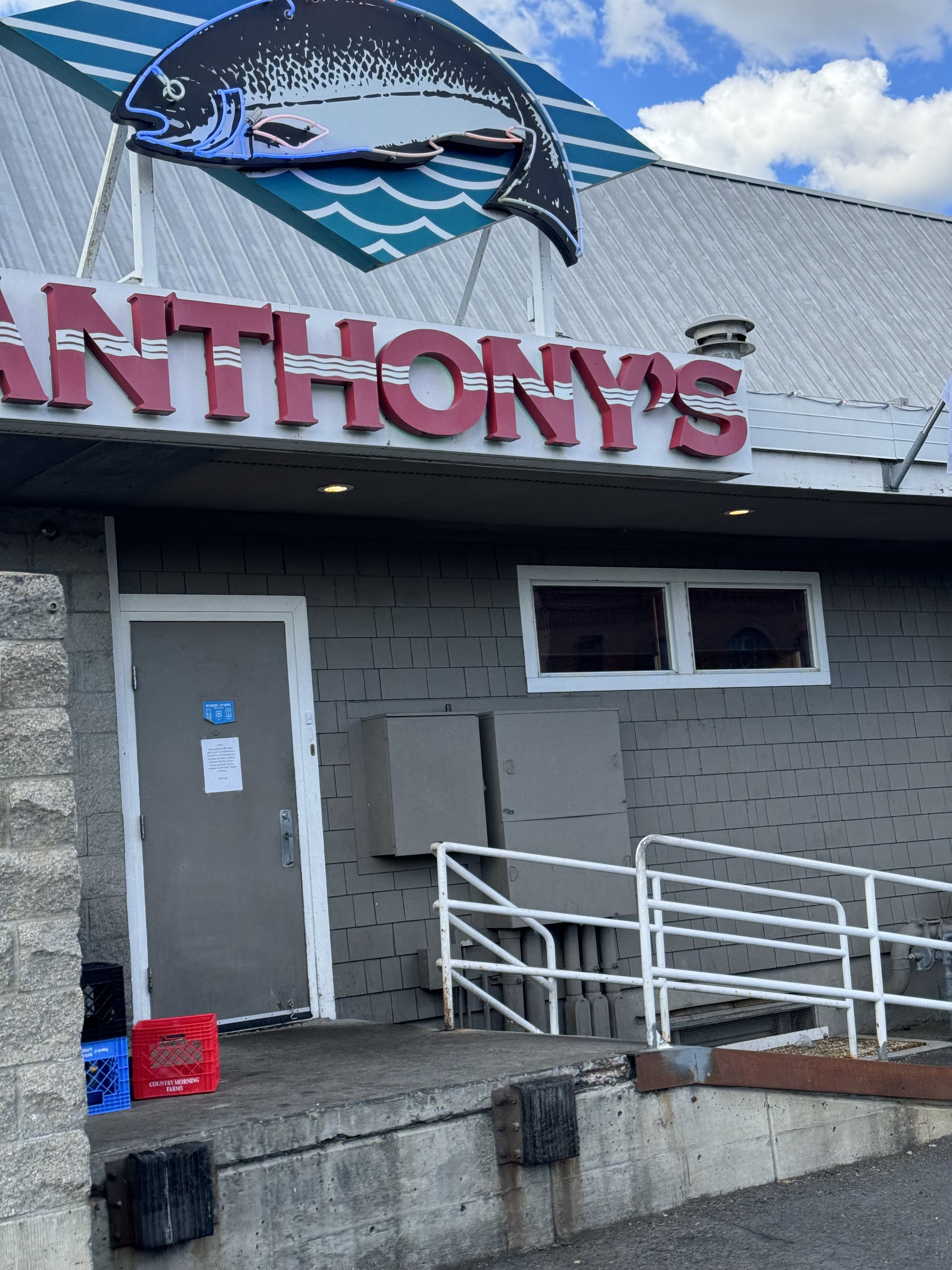 Poor Quality Pic - High Quality Dining - Anthony's in Spokane WA