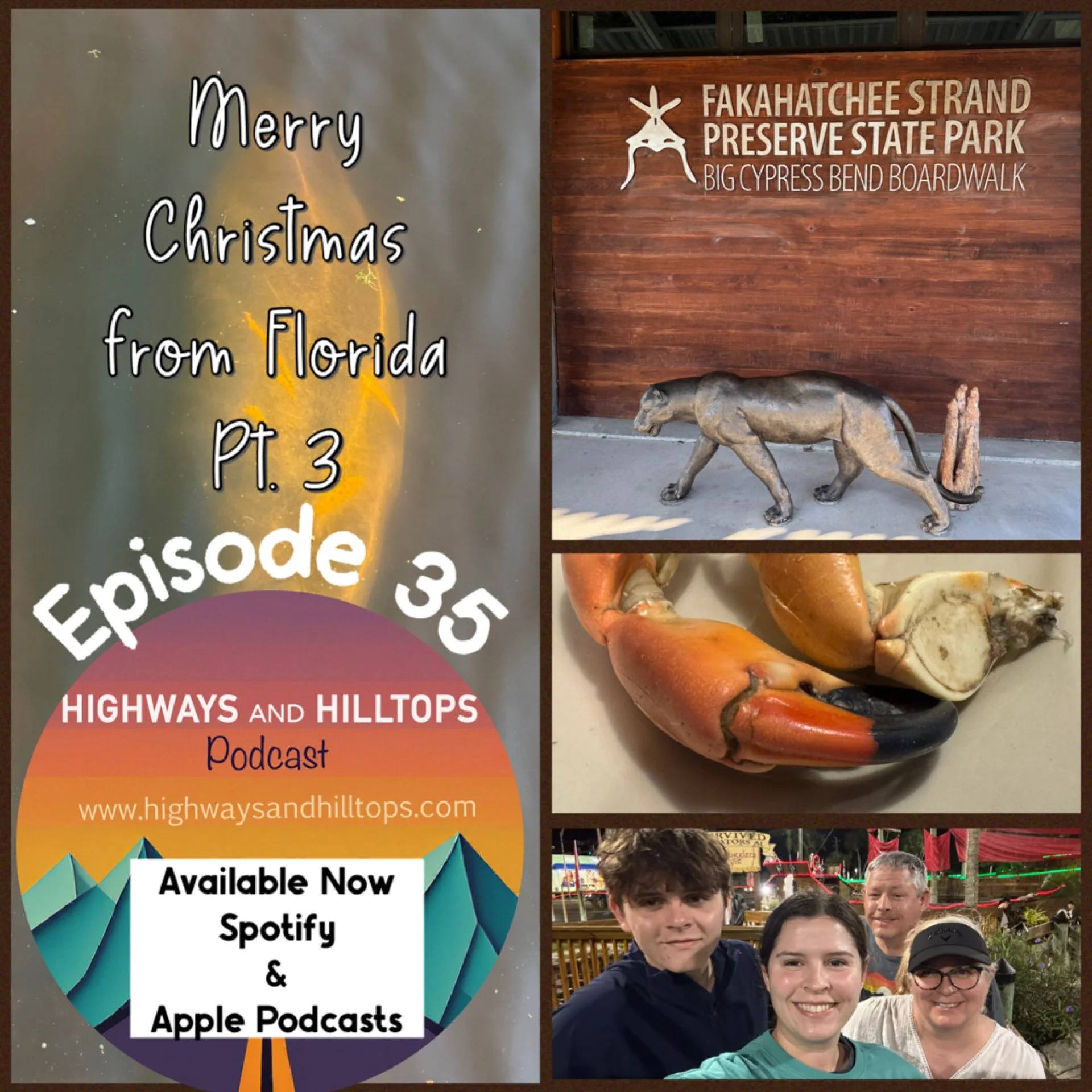 Cover Art - Highways and Hilltops Episode 35 - Merry Christmas from Florida Part 3