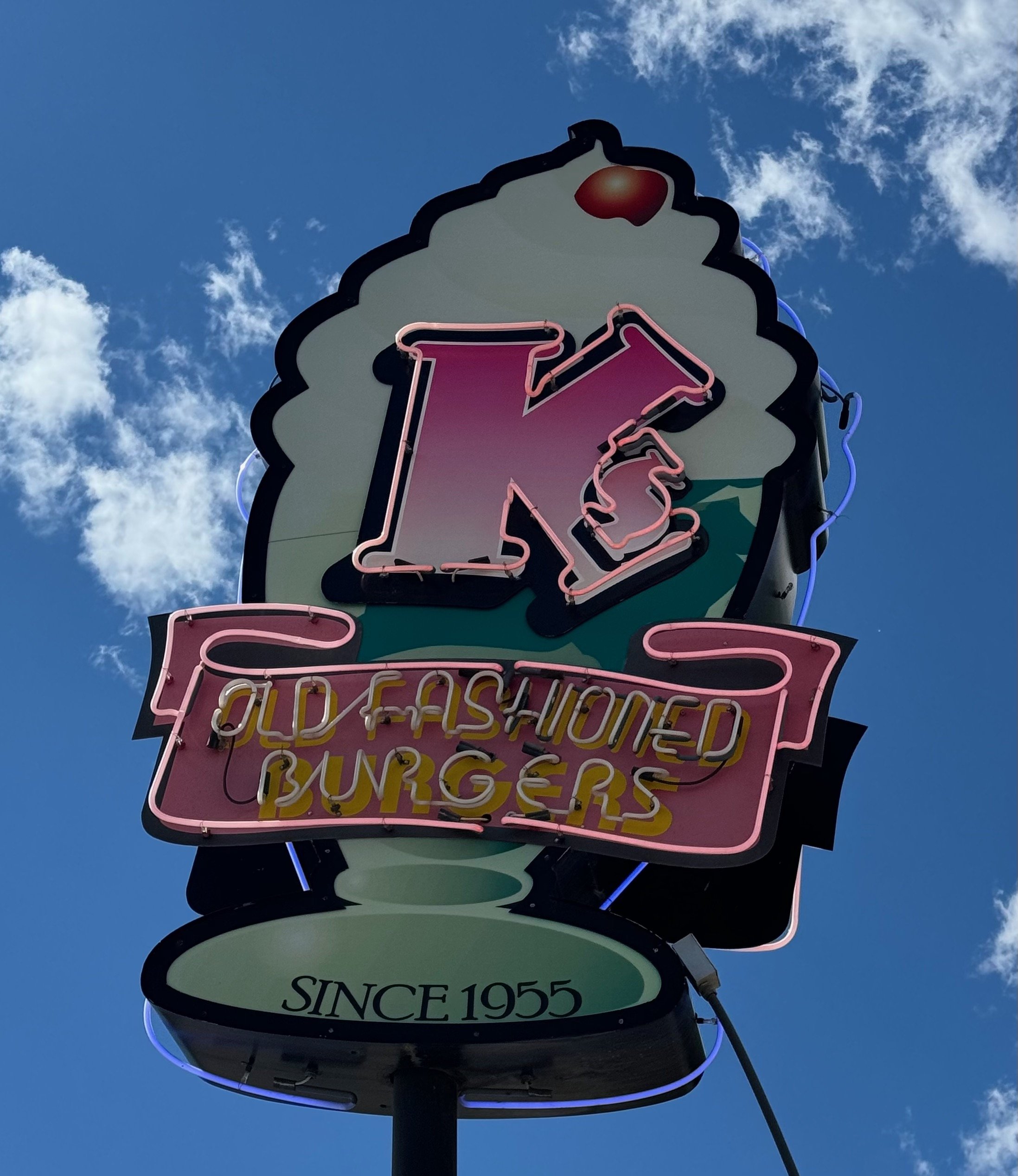 Great burger, shakes, and onion rings at K's Old Fashioned Burgers in Buena Vista, CO