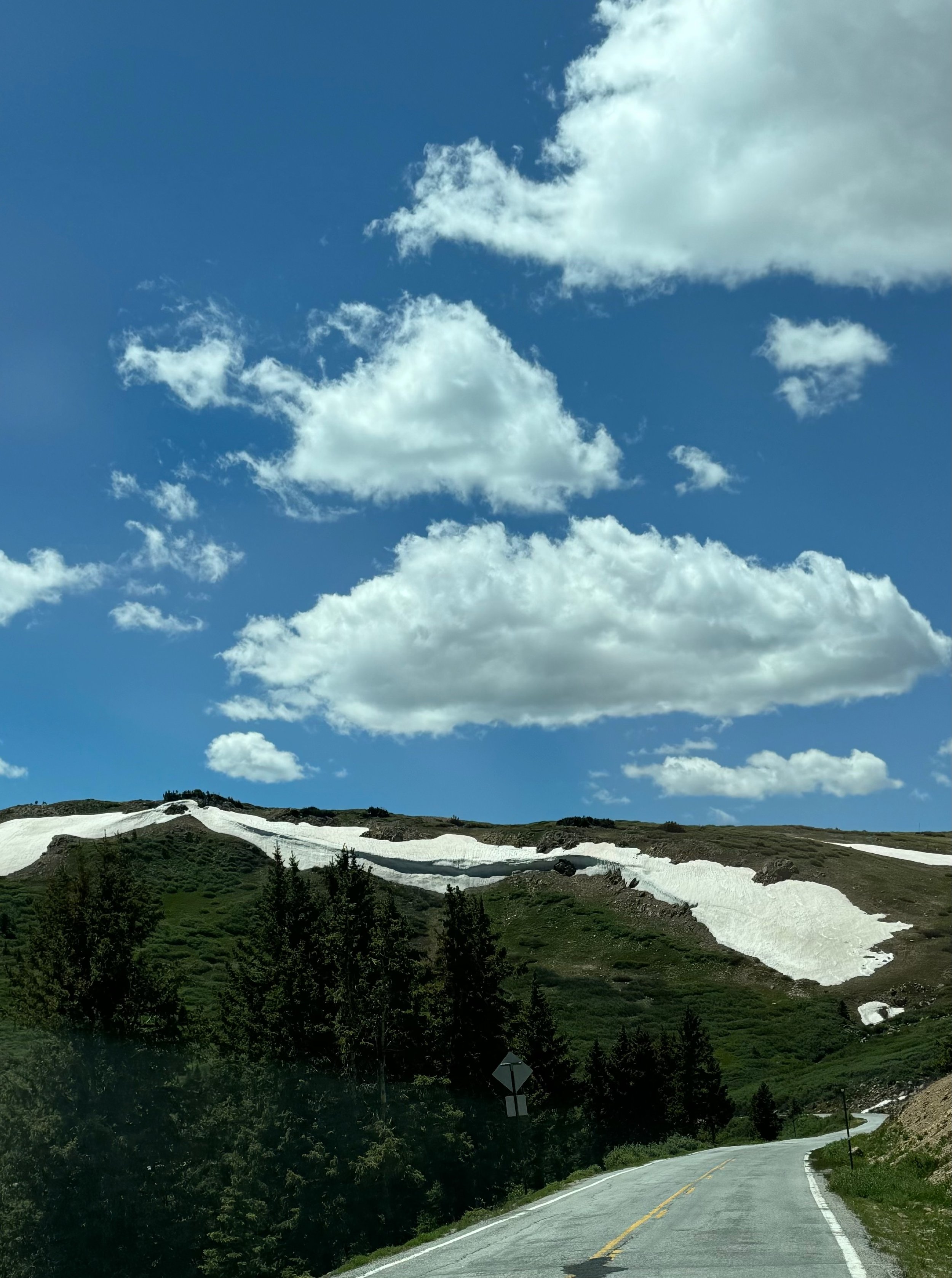 Views atop Independence Pass - Colorado