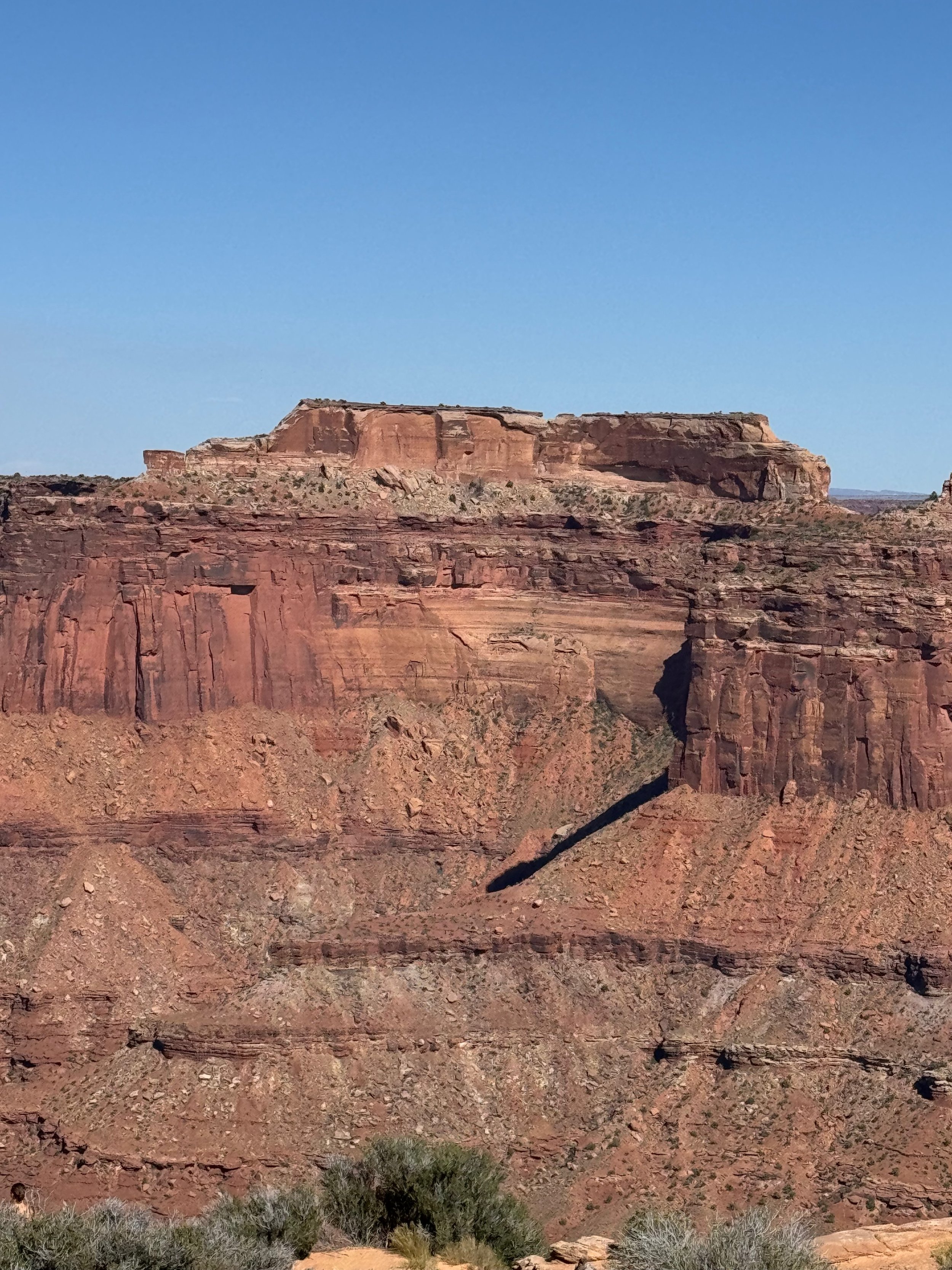 Views across from Island in the Sky Visitor Center - Canyonlands National Park - Moab UT