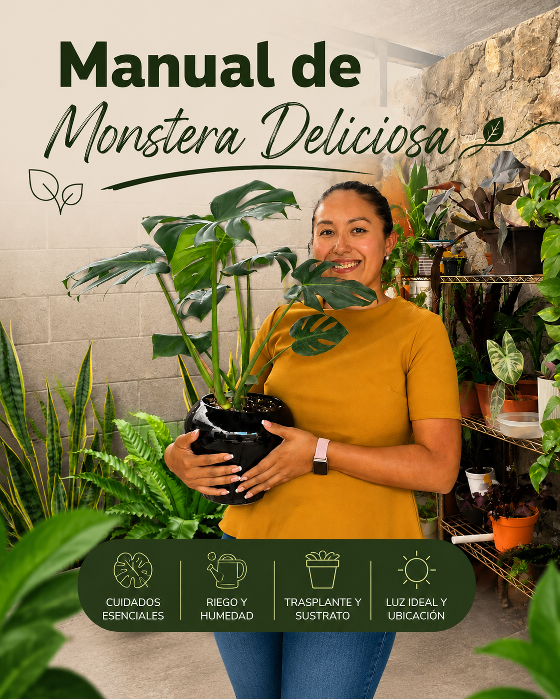 Manual Cuidados Monstera Deliciosa
