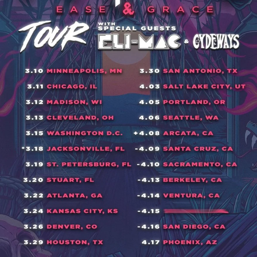 Spring 2022 Tour Just Announced