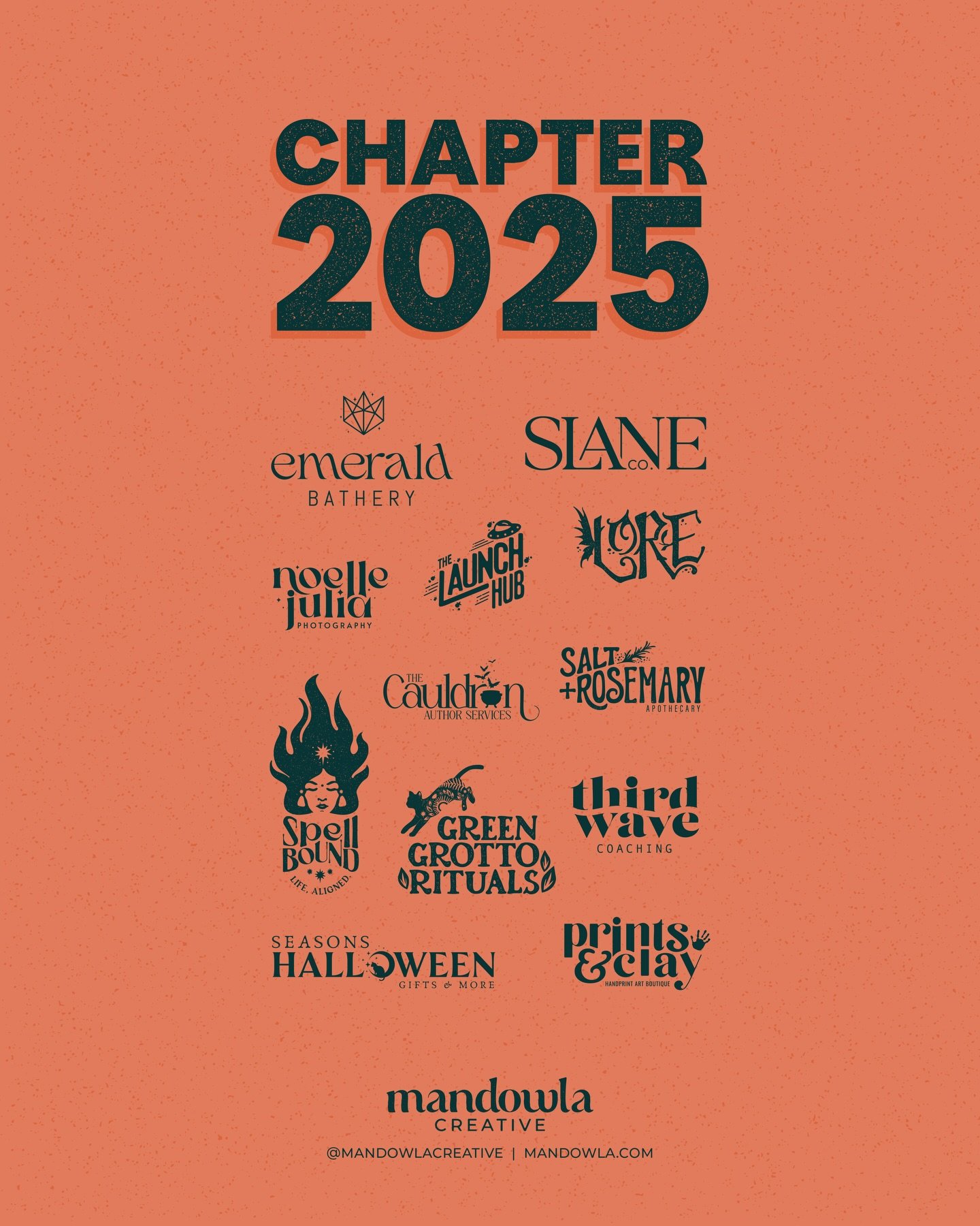 I&rsquo;ve always thought of my life in chapters, and the same has always applied to my business.

Mandowla Creative has evolved many times since it began in 2008 as a.mabe design. My style has grown, my vision has sharpened, and the kind of work I c