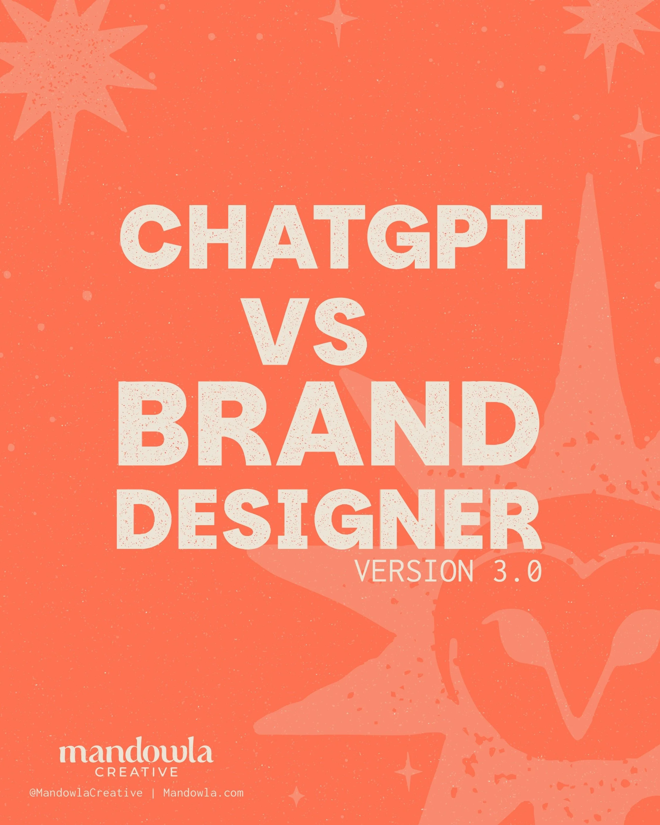 Morbid curiosity got its claws into me, so naturally I had to see what ChatGPT would come up with for *my* branding.

Honestly, it&rsquo;s cute. I don&rsquo;t hate it.

But it also proves exactly why I don&rsquo;t believe AI can replace a human desig