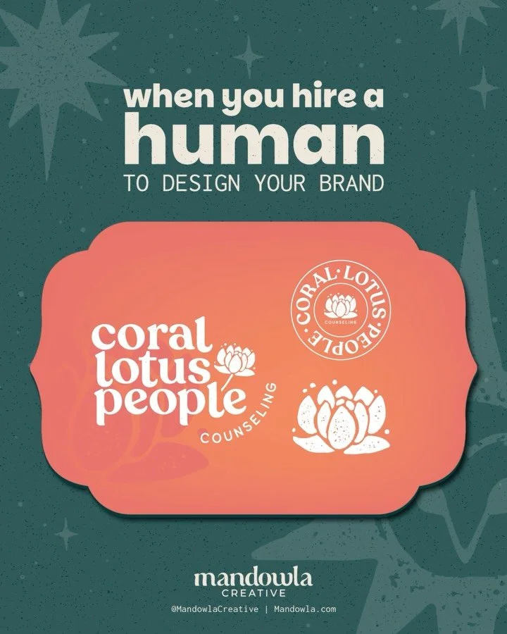 Hiring an actual human to design your brand&rsquo;s visuals has its perks! 

When you work with me, you get one-on-one collaboration with a creative professional who&rsquo;s been designing brands since 2008.

I understand the challenges that come wit