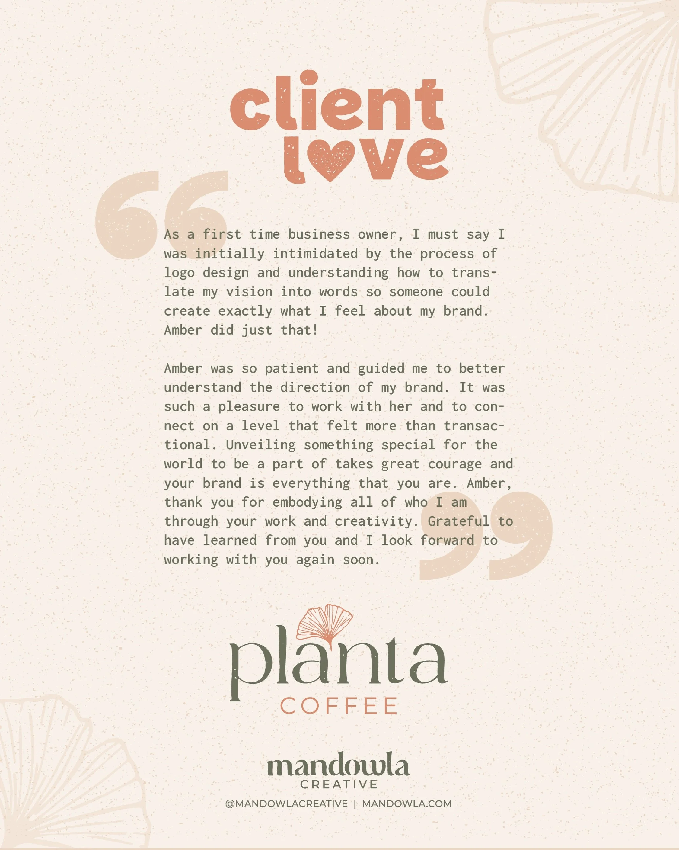 As someone who loves plants and coffee, I was obviously very excited to work on this mini logo suite for Planta Coffee. ☕️

Planta is centered around community and creating an inclusive space for BIPOC millennials, while still feeling welcoming to th