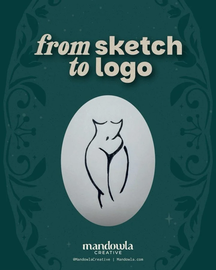 I&rsquo;ll never stop emphasizing how important sketching is to my branding process.

Without it, I feel like I&rsquo;d be designing blindly. Putting pen to paper gives me the freedom to explore ideas, experiment with letterforms, and develop concept
