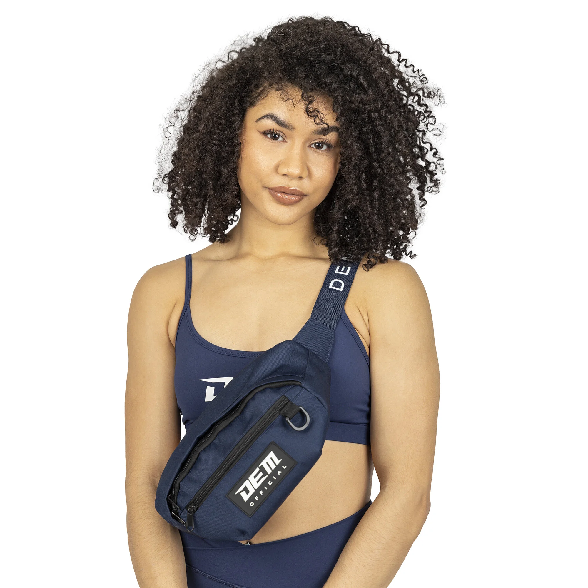 DEM Official Pouch Bag - Navy Blue