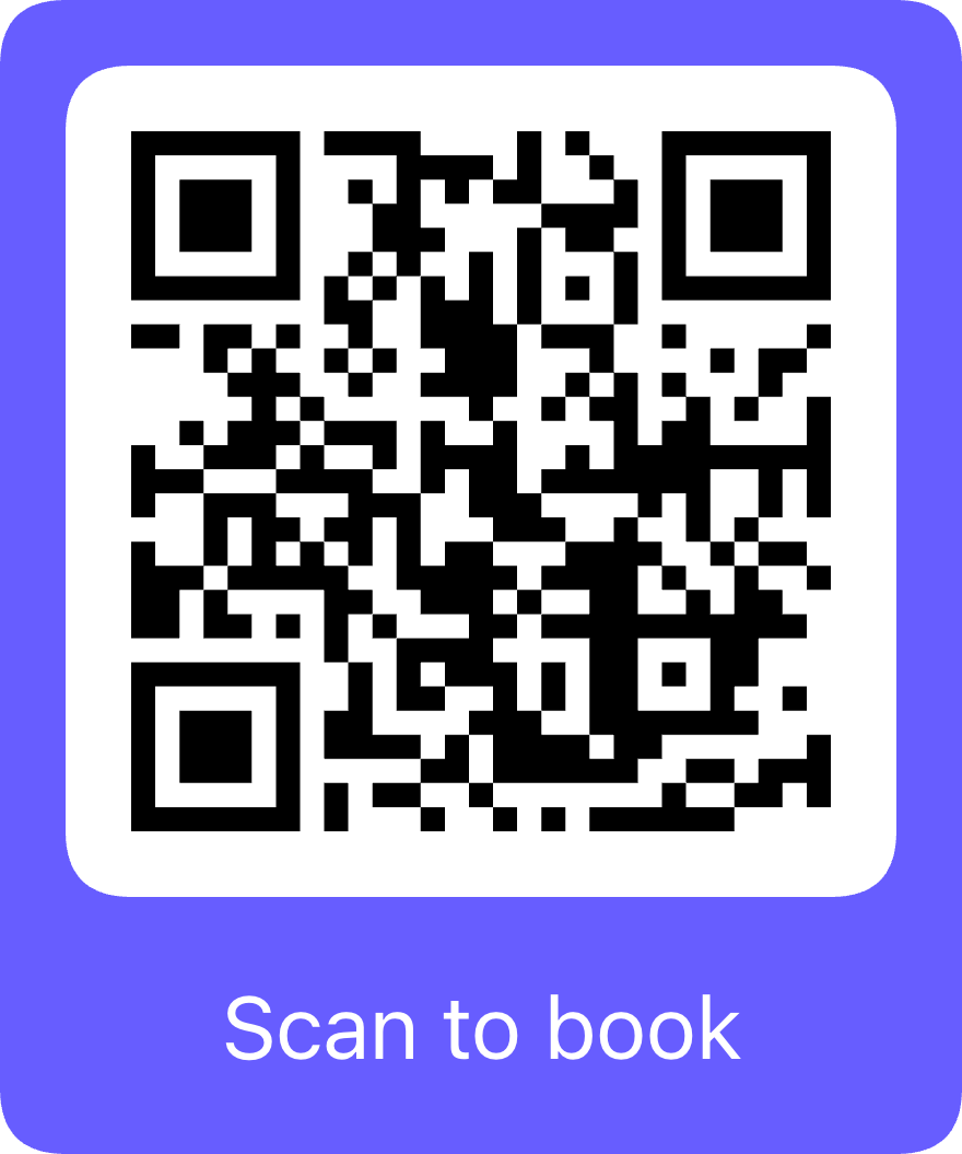 scan qr code to book workshop