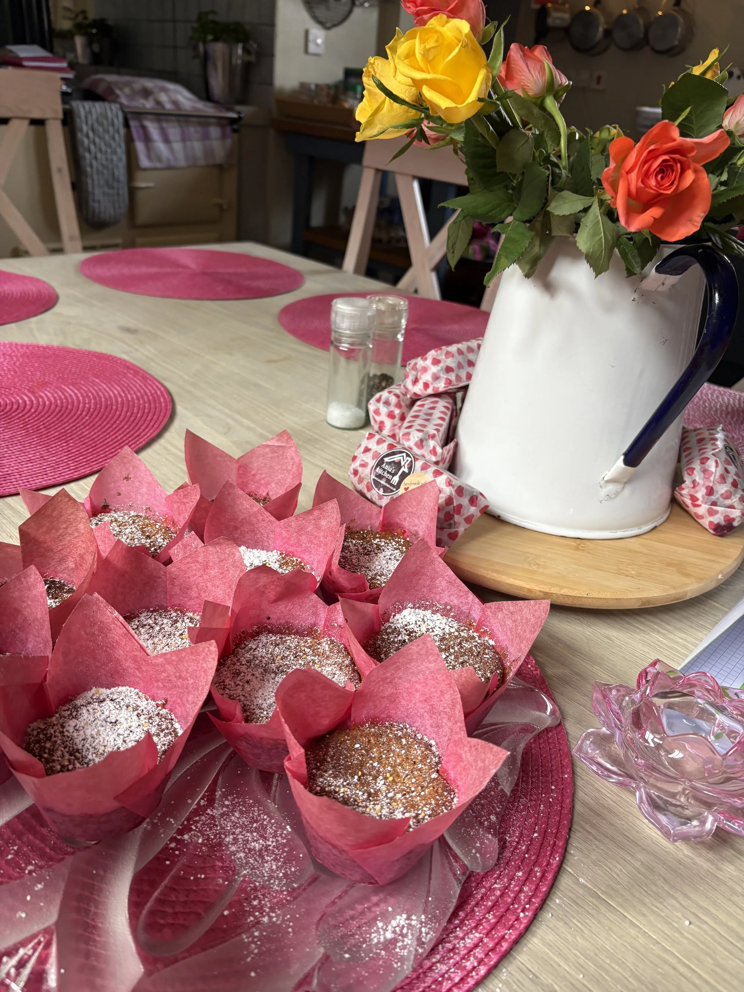 Delicious afternoon muffins