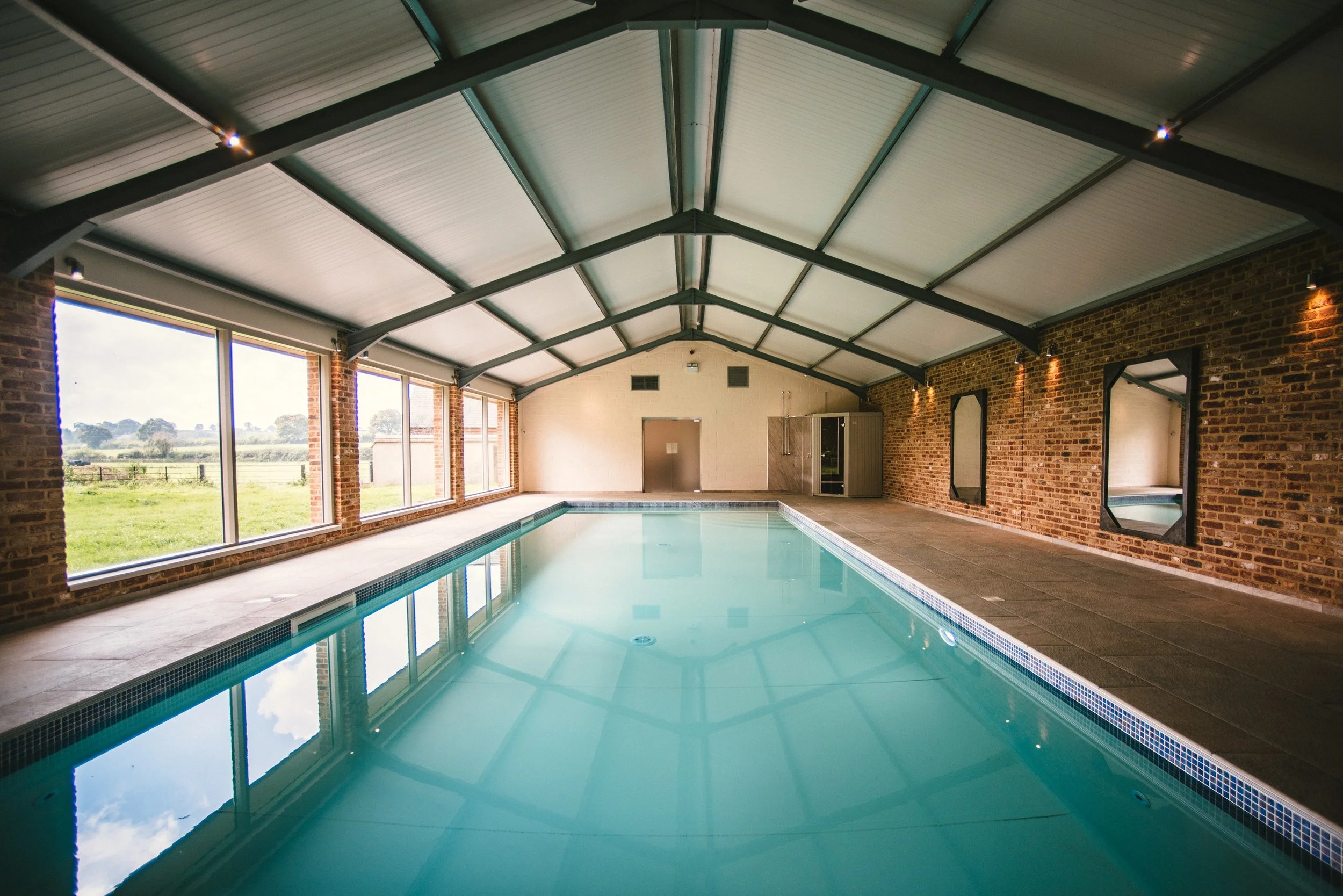 Swimming pool & sauna for our private use