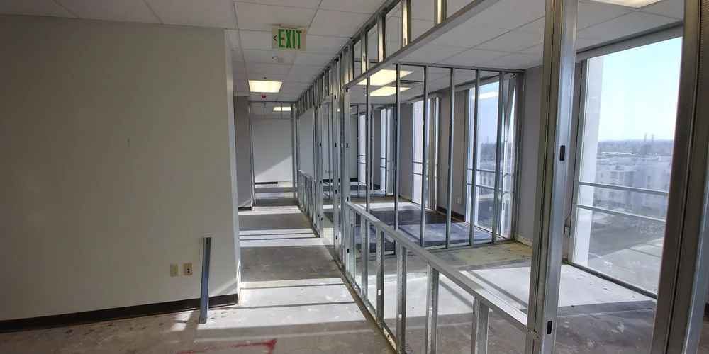 Metal Stud Framing-Commercial Construction-Demise Walls, Tenant ...