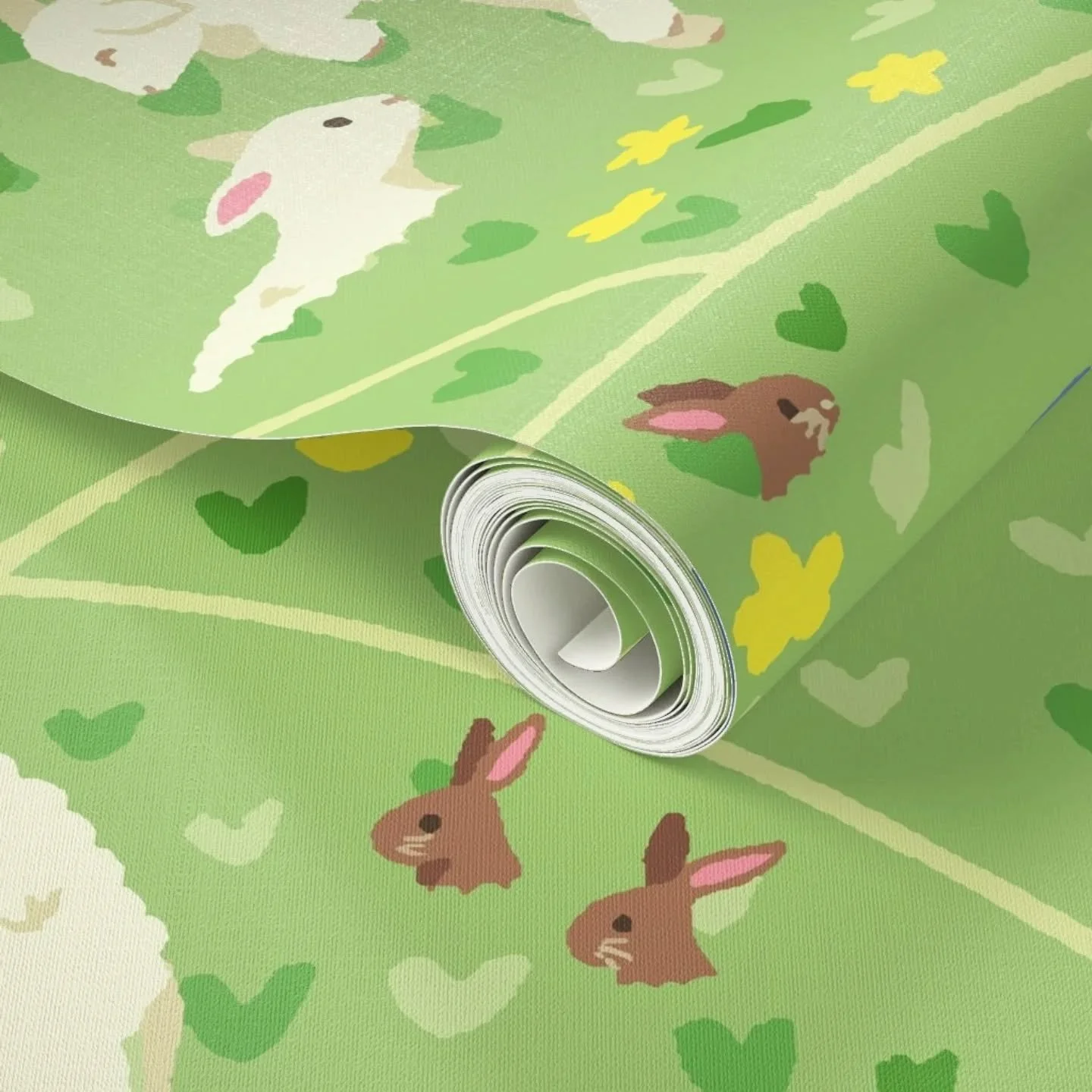 Happy belated Bunny Day! Using this time to revisit some older pieces and make something of them. My farm pattern was recolored, vectorized, and posted as my very first Spoonflower design! Will be linking in my linktree shortly! I hope everyone enjoy