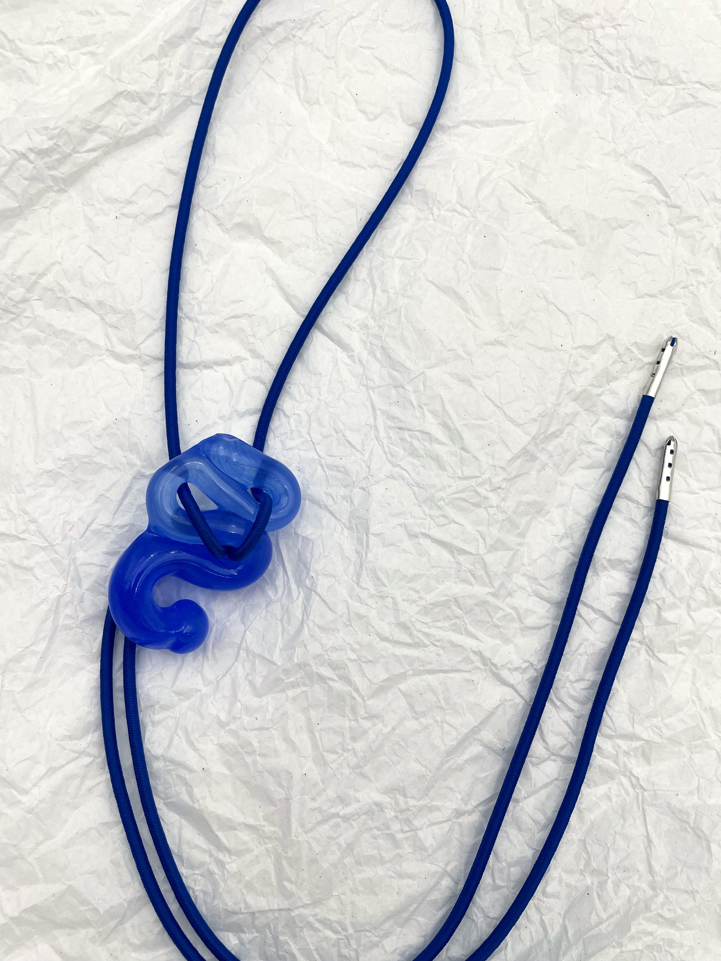 LUCKY BOLO TIE - BLUE