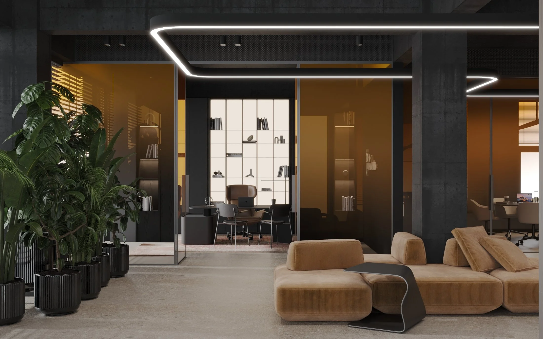 amenajare lobby office pen venture radauti