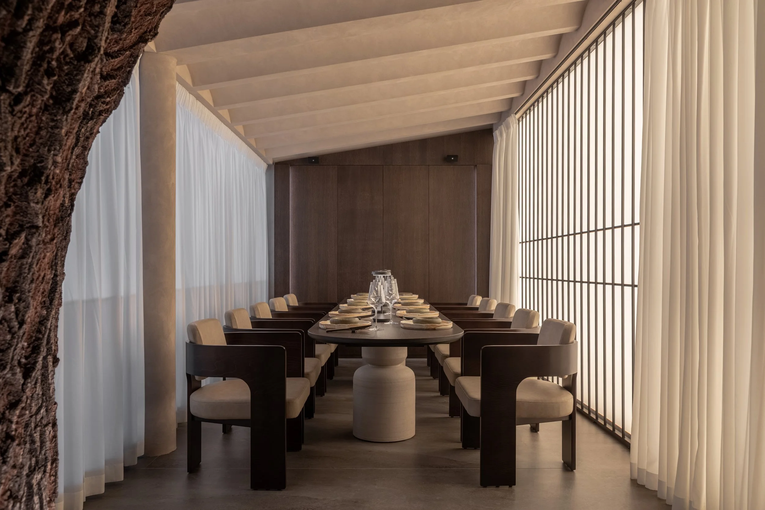 amenajare design interior restaurant aura herastrau pure-mess design