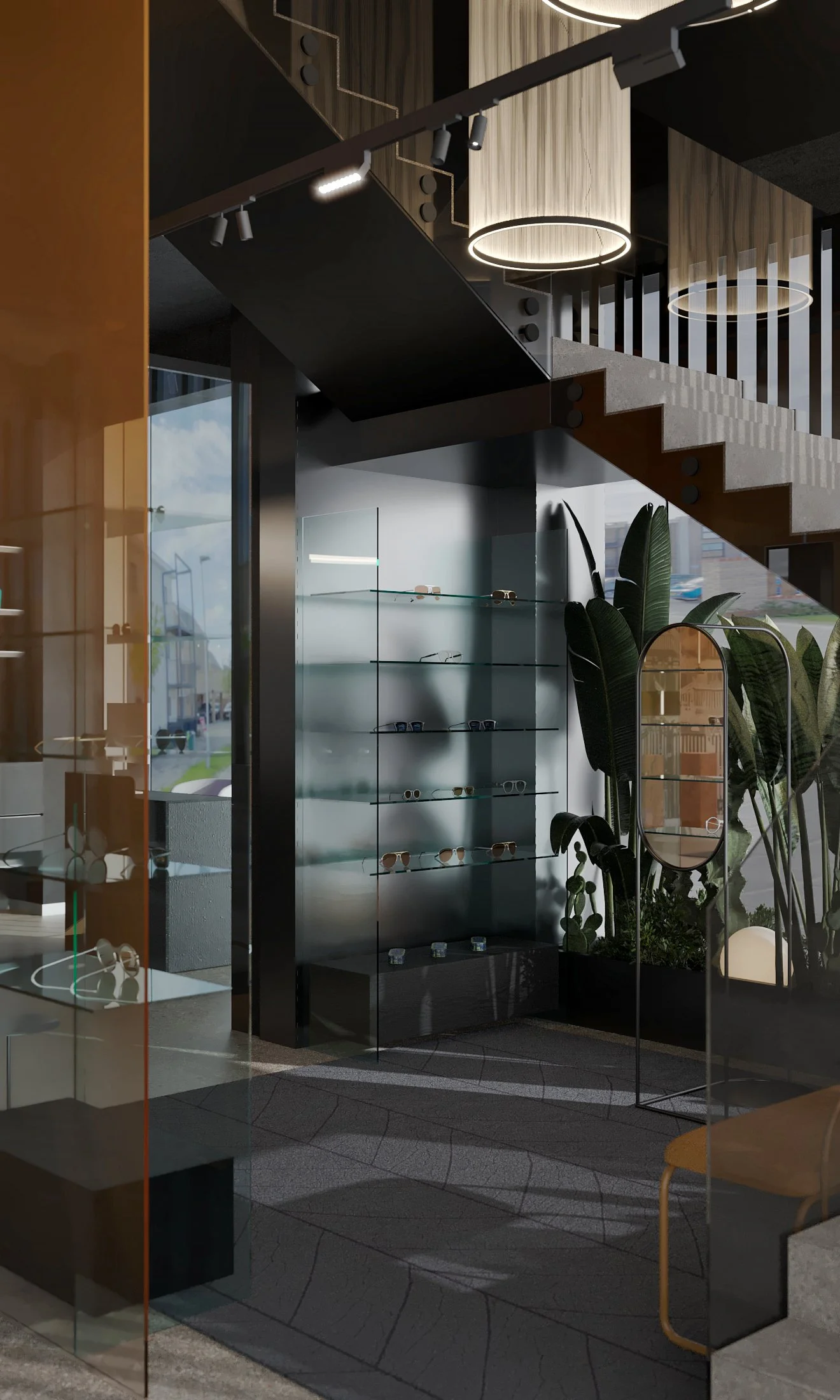 amenajare showroom ochelari pen venture radauti