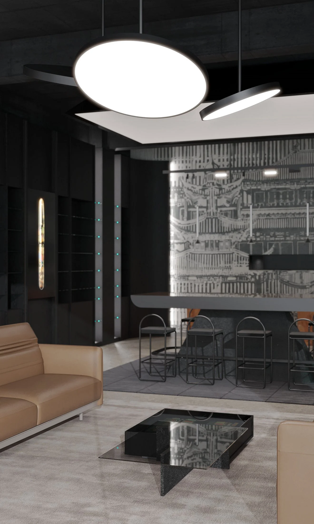 amenajare design interior showroom stilouri pen venture radauti