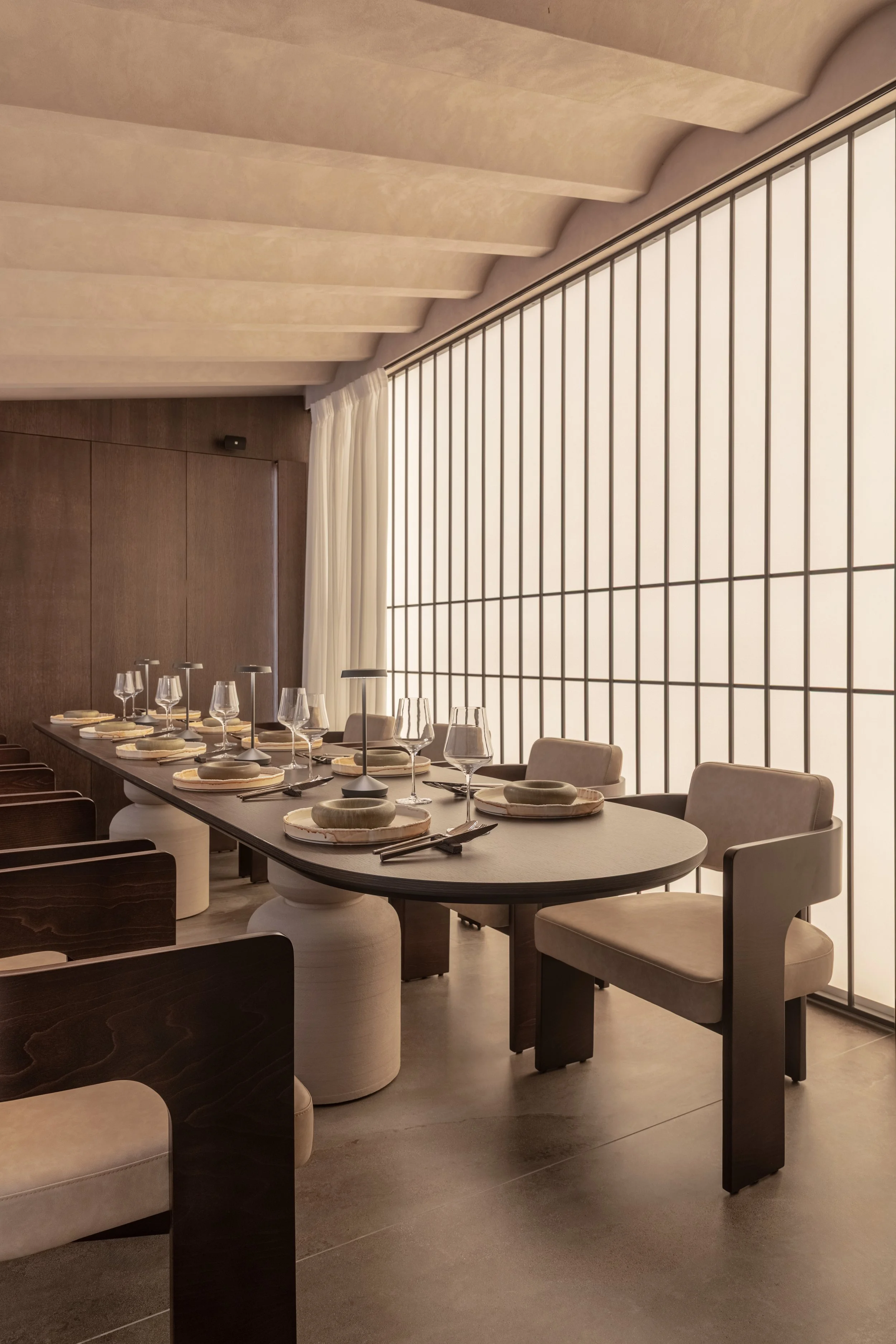 amenajare design interior restaurant herastrau pure-mess design