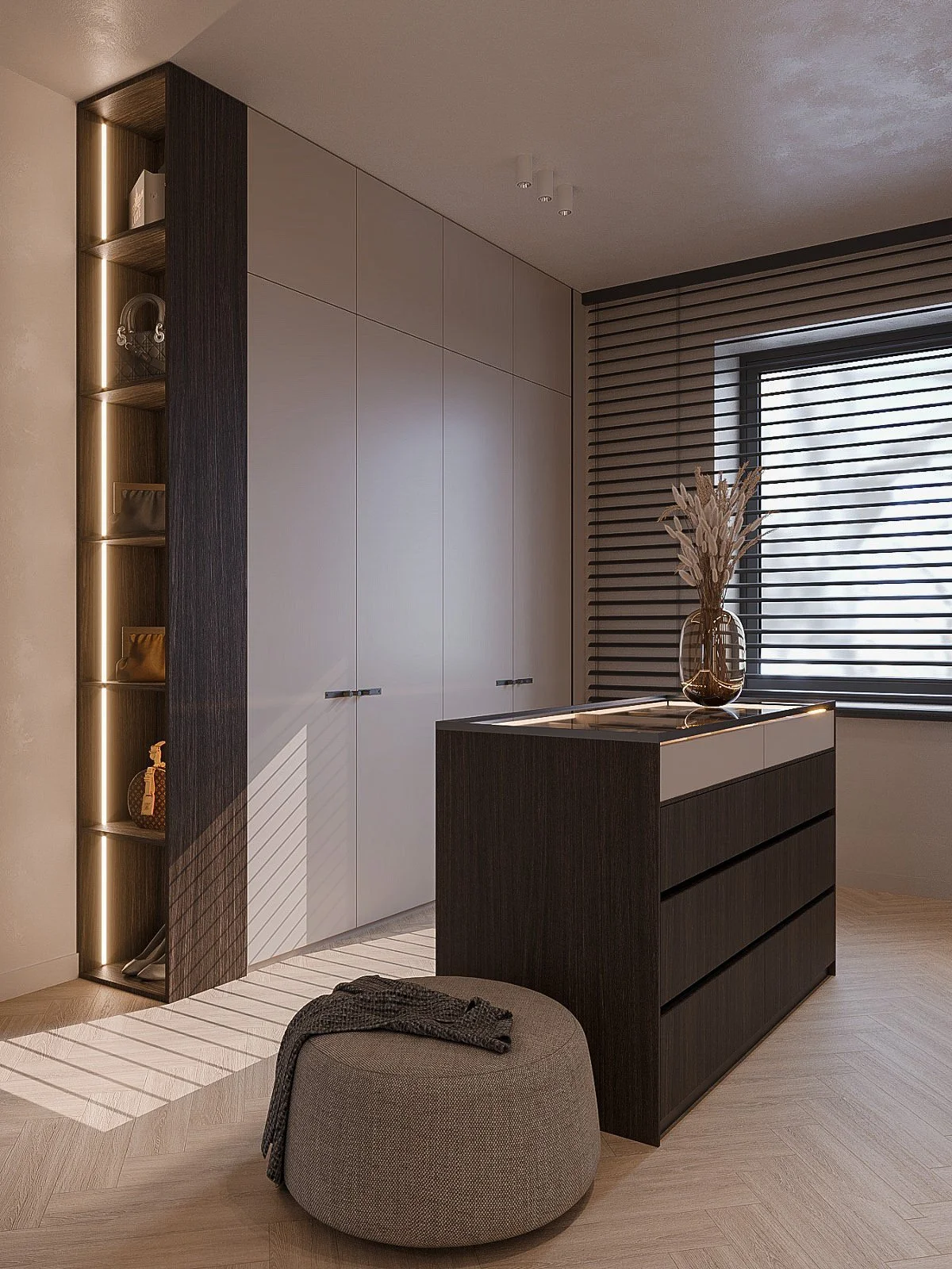 design interior dressing matrimonial