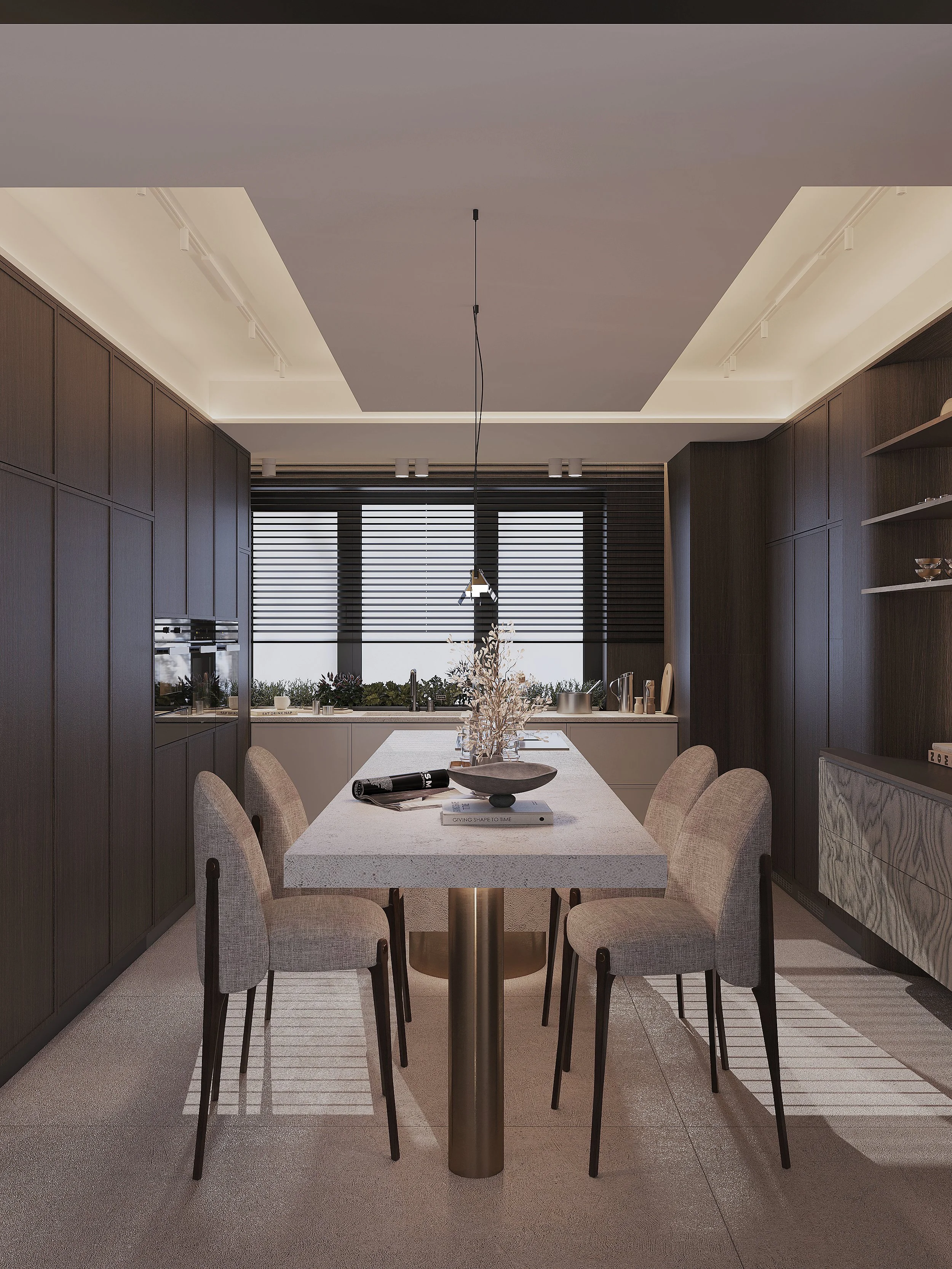 design-interior-casa-premium-pipera-bucatarie-pocket-doors