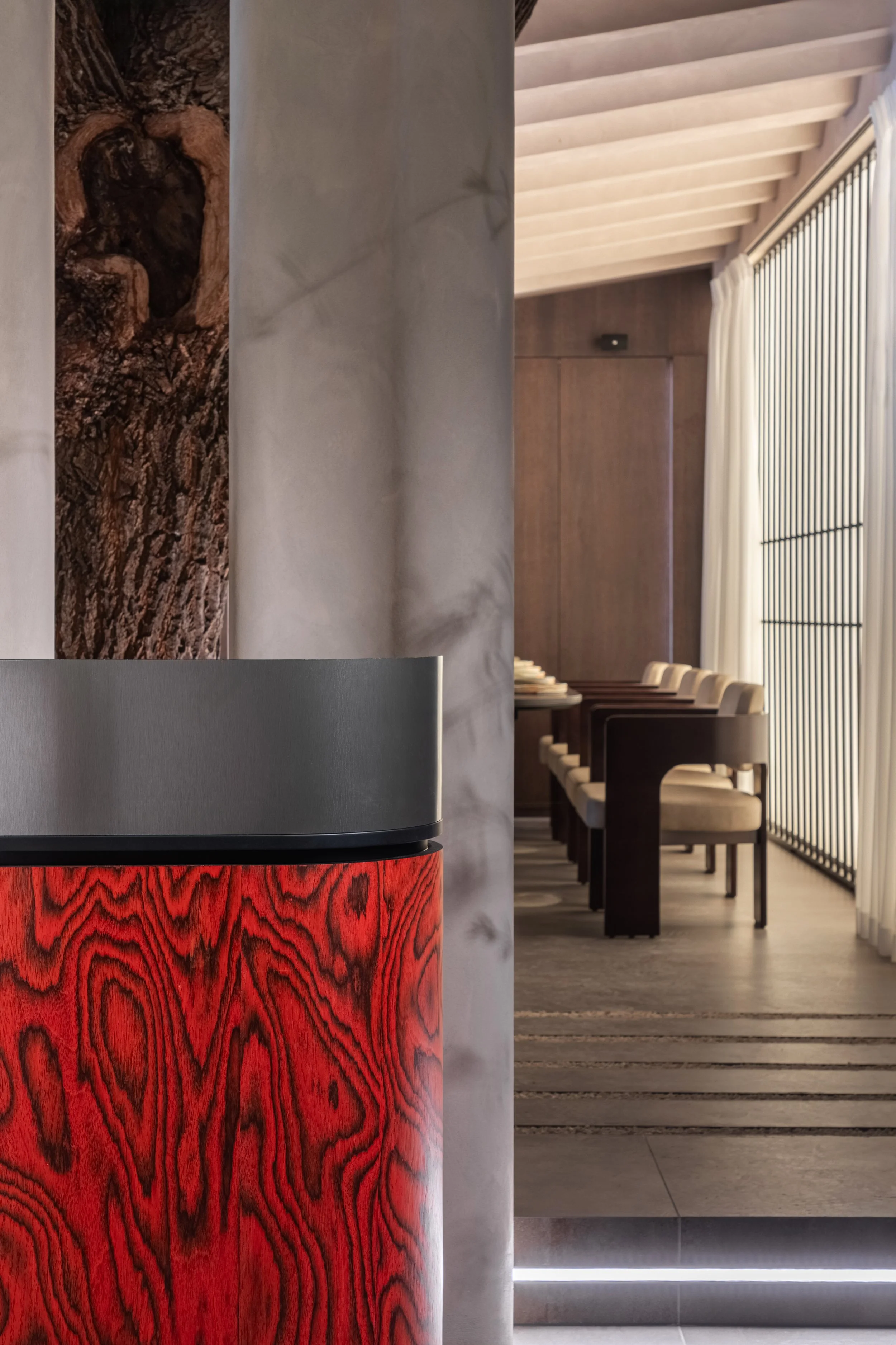 amenajare design interior restaurant aura herastrau pure-mess design