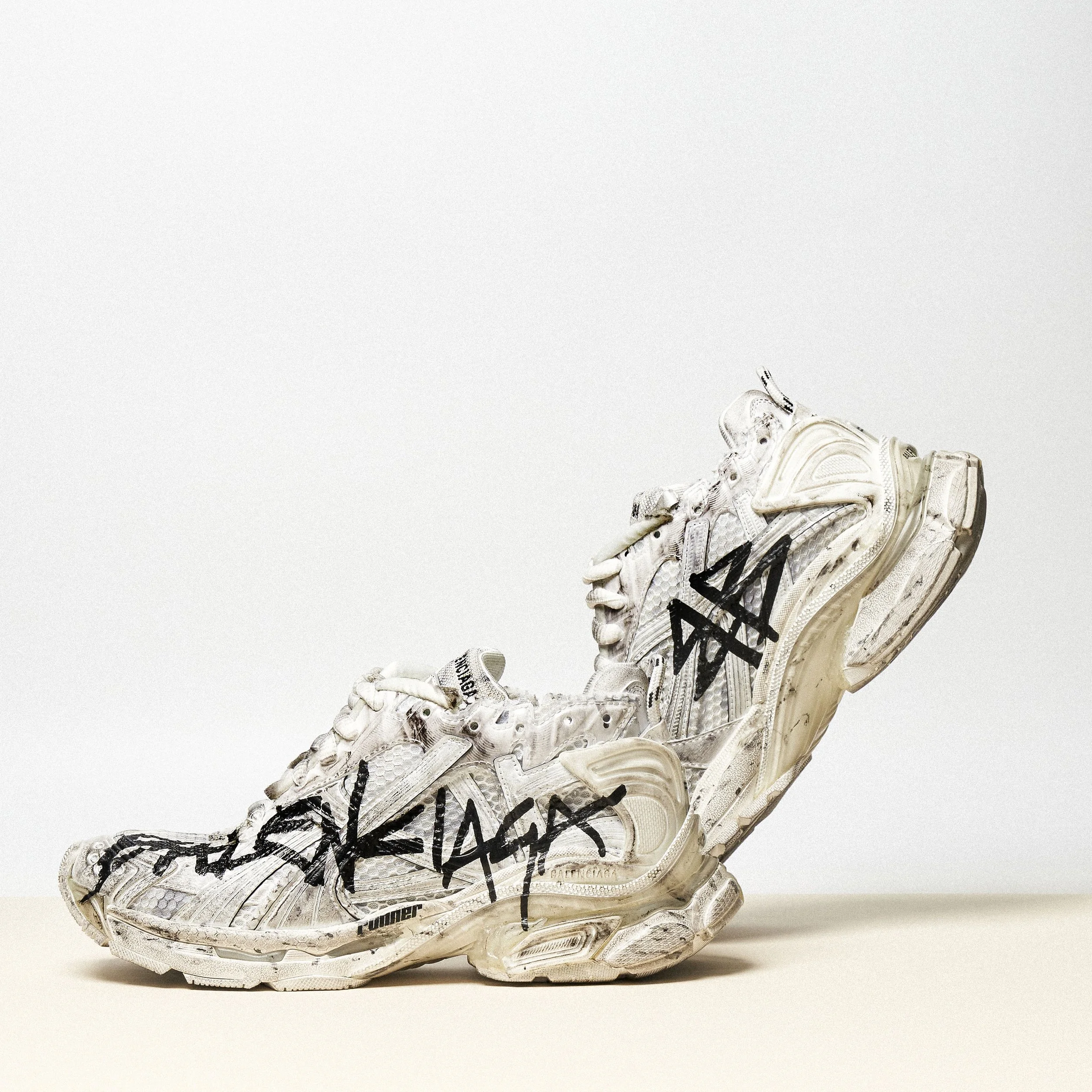Mesh Graffiti Runner Sneaker in White_Black- POST 1.jpg