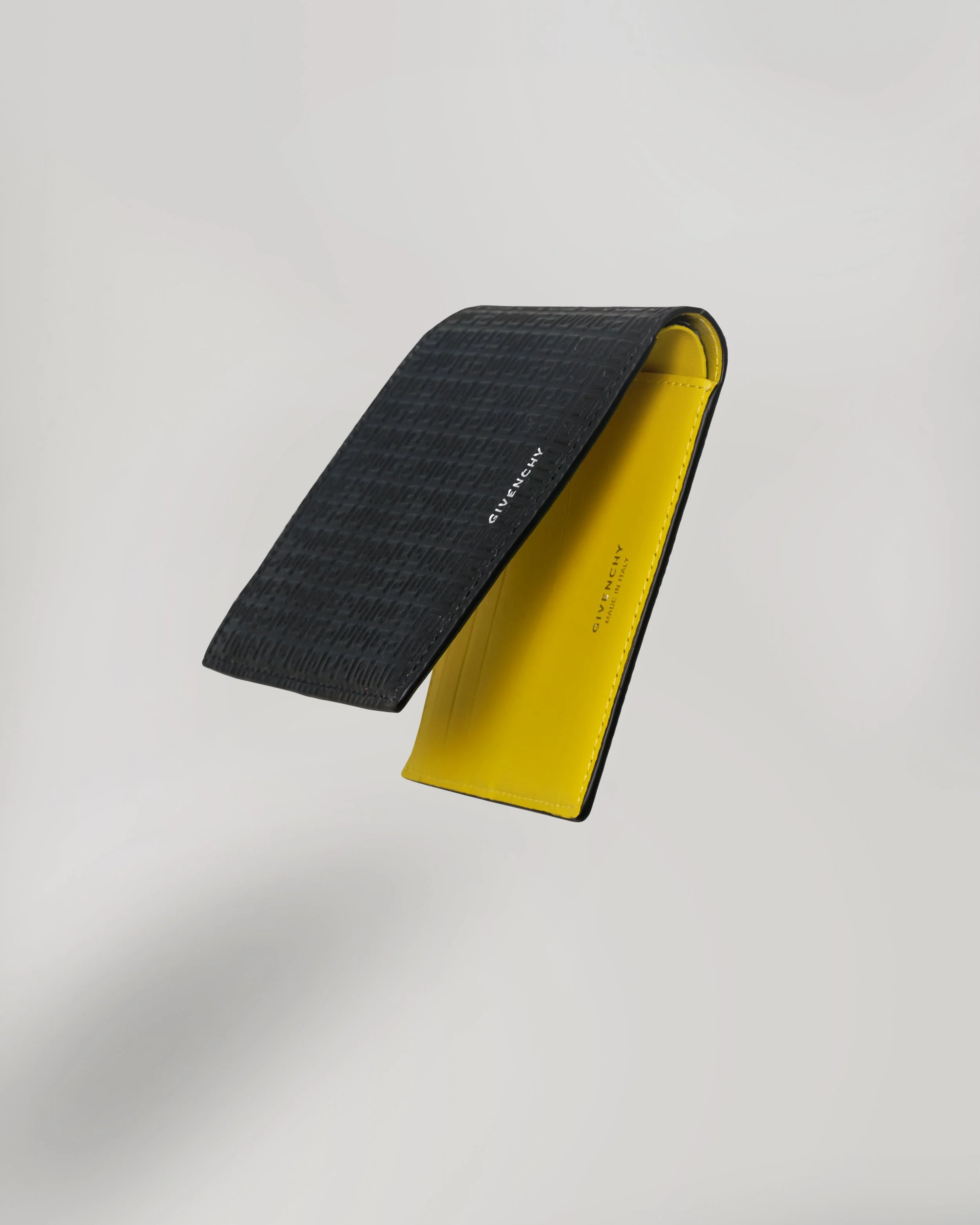 8CC Billfold Leather Wallet in Black:Yellow - POST.jpg