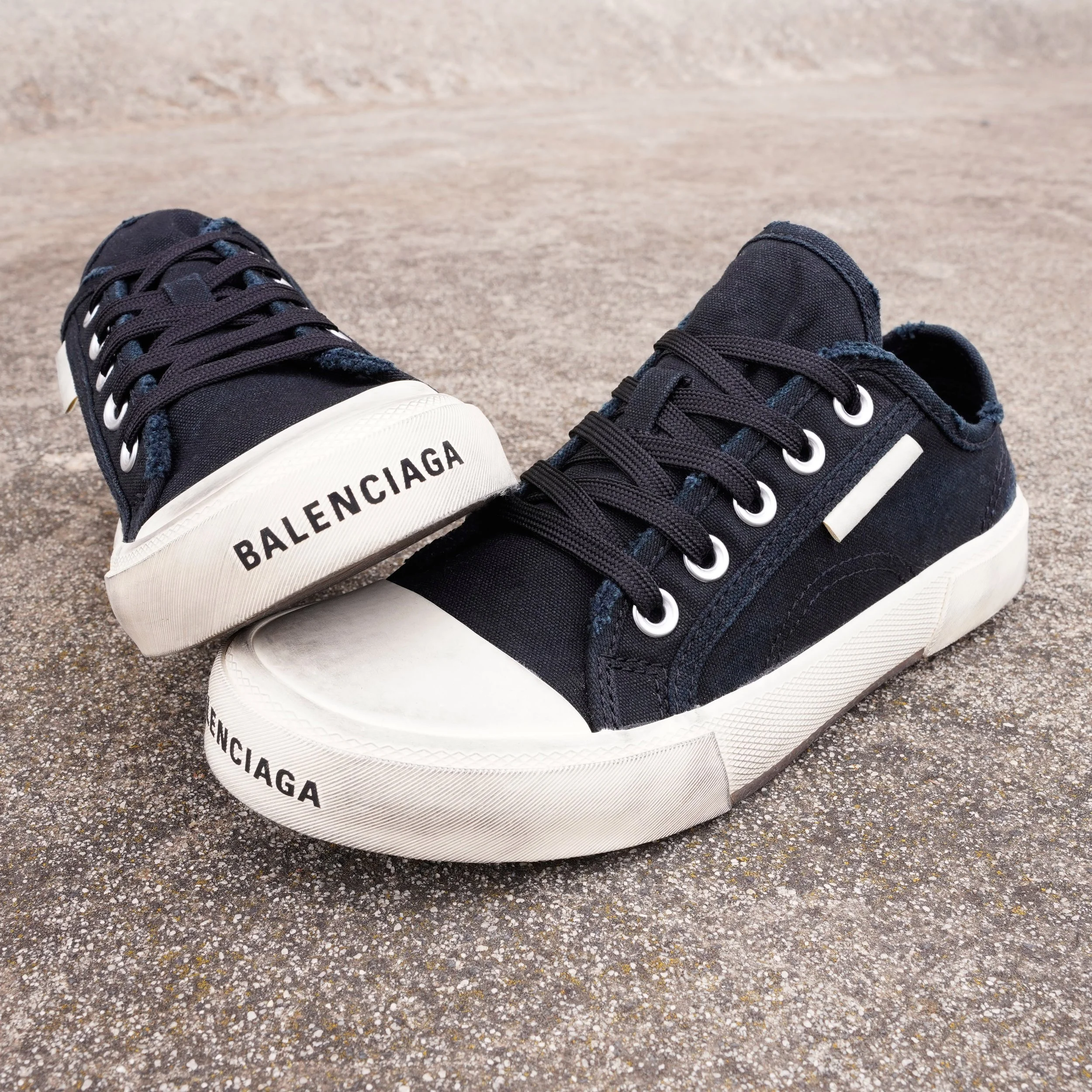Paris Low Top Sneaker in Black:White - POST 1.jpg