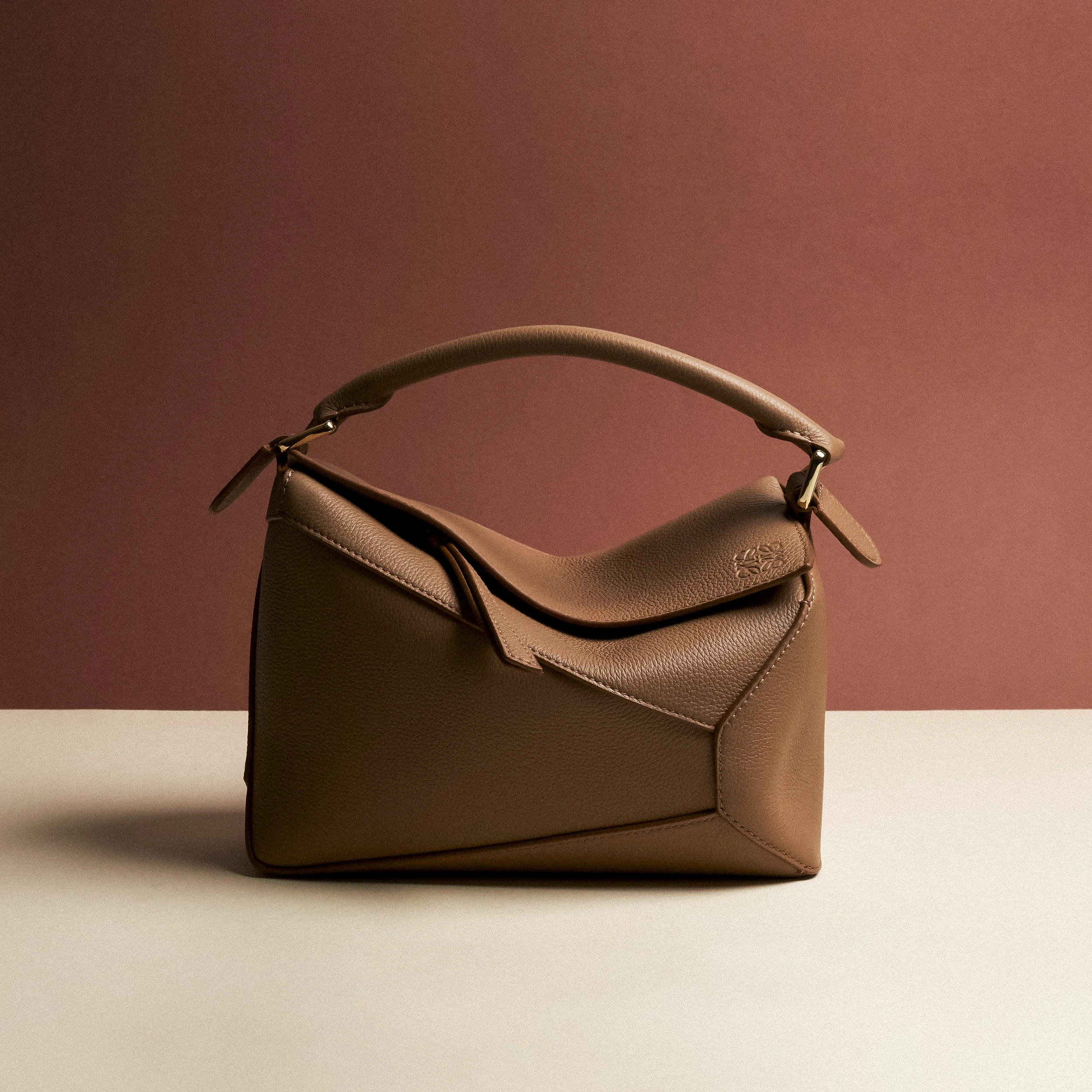 Small Puzzle Edge Bag in Toffee - POST 2.jpg